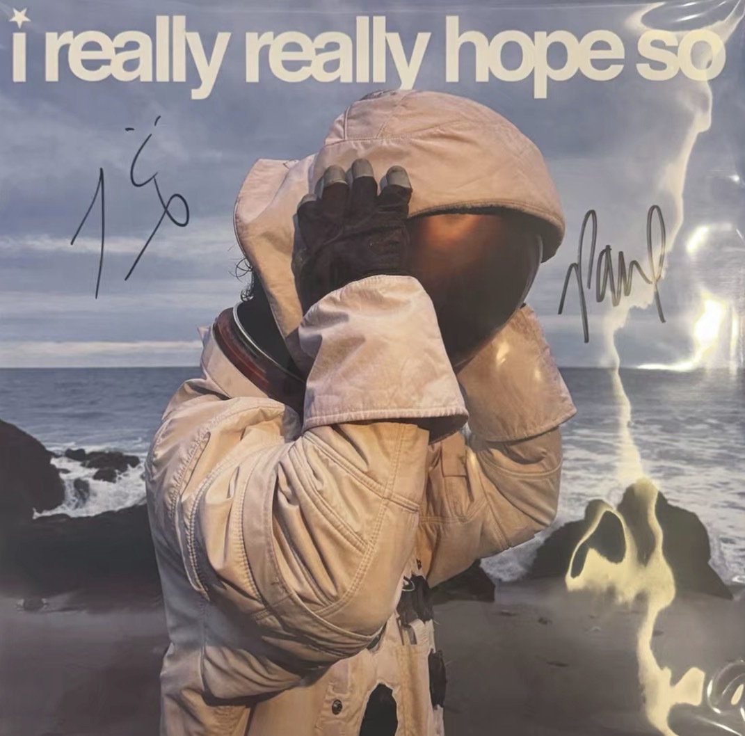 LANY - I Really Really Hope So [LP] 絕版親簽版橙色彩膠 / 黑膠唱片 a beautiful blur