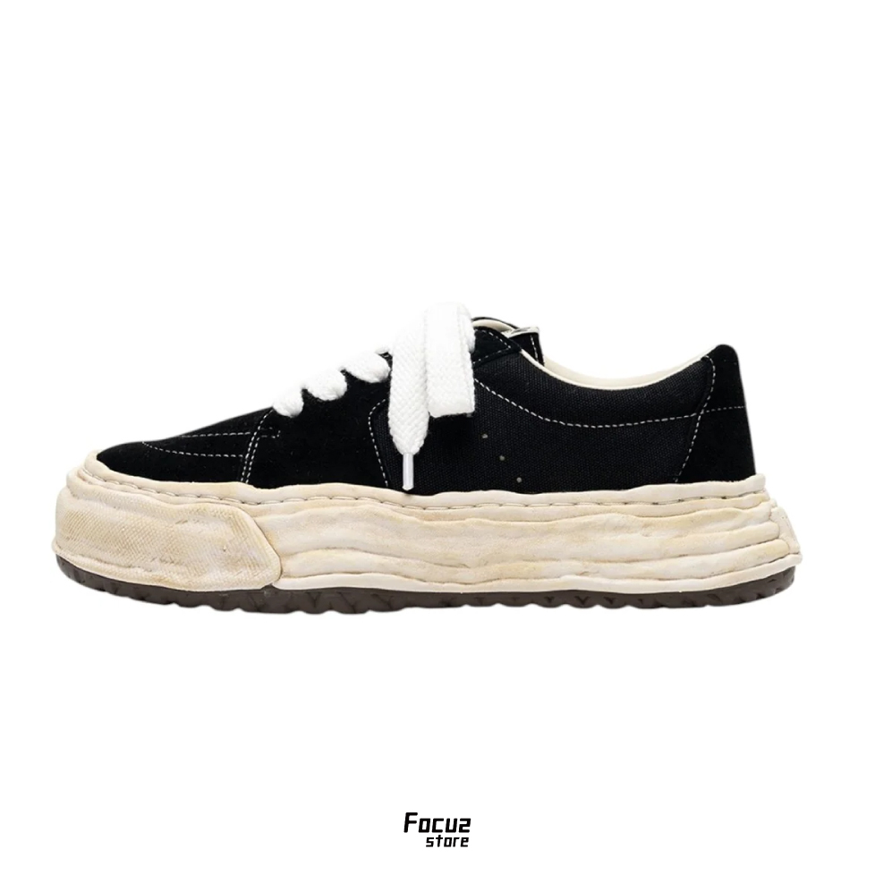 【Focus Store】現貨秒發 Maison Mihara Yasuhiro "ERIC" OG Sole Overdyed "Black" 黑色 MMY 溶解鞋 A17FW706-BK