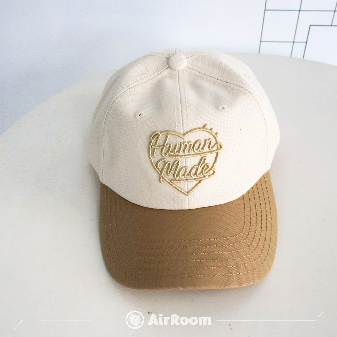 2026AW HUMAN MADE 6PANEL CANVAS CAP TOKYO 東京旗艦店開幕限定 LV愛心 帽子 老帽 現貨