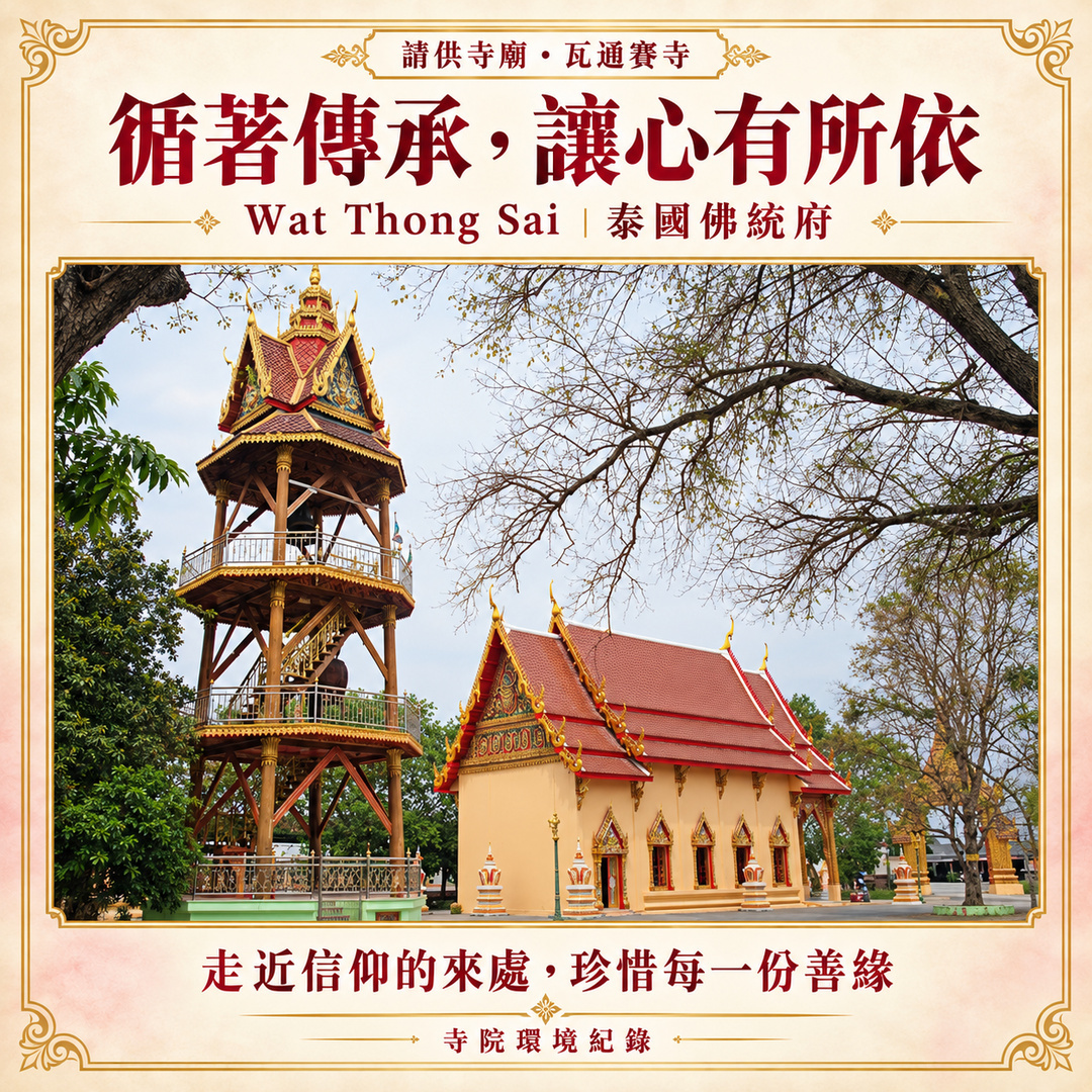 瓦通賽寺重新設計圖卡:循著傳承,讓心有所依