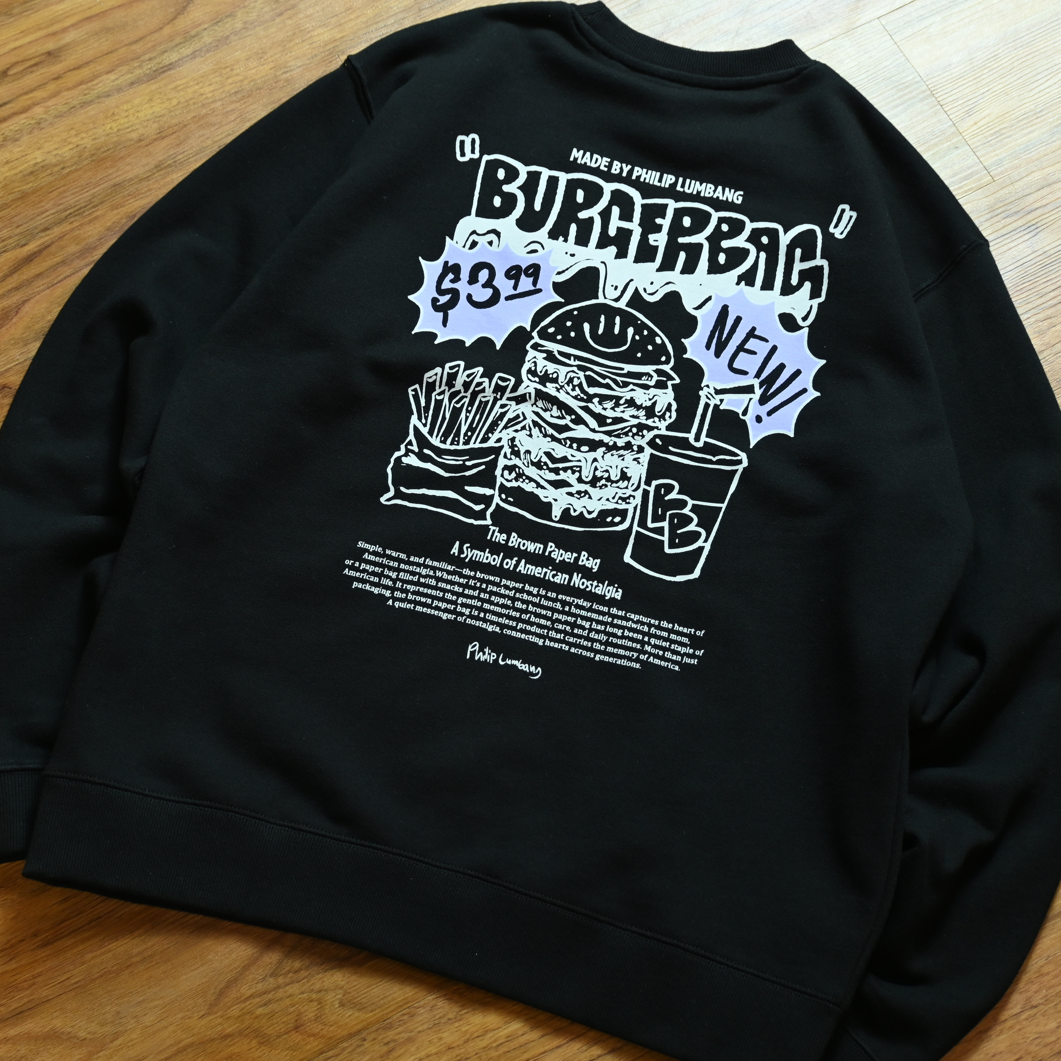 Philip Lumbang Burgerbag Sweatshirt