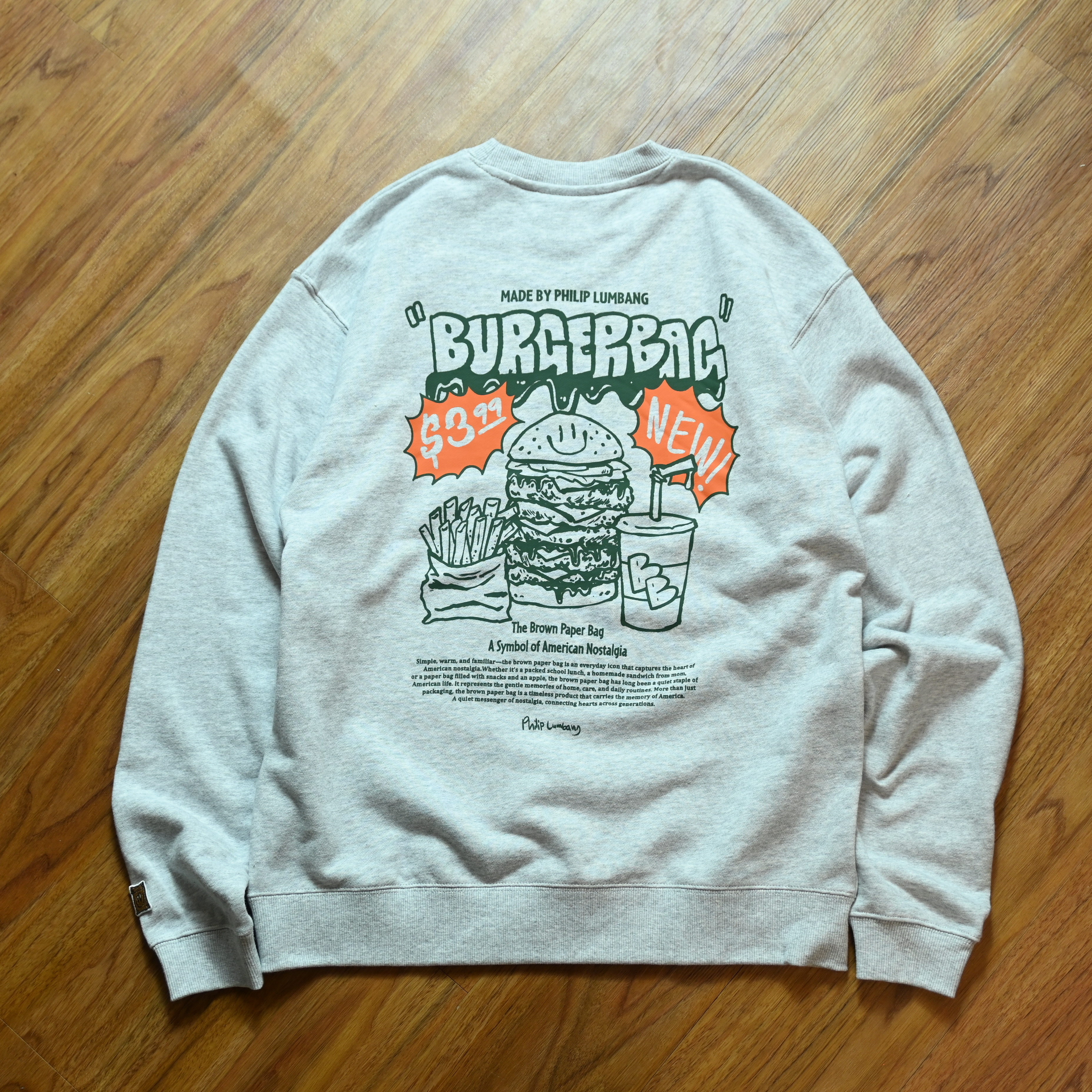 Philip Lumbang Burgerbag Sweatshirt