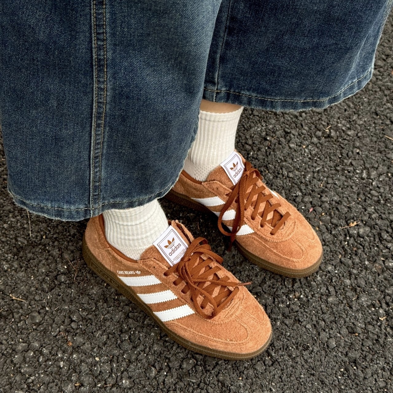 ADIDAS CARE BEARS x HANDBALL SPEZIAL 彩虹熊聯名 咖啡 棕 焦糖底 德訓鞋 女鞋 KK4932