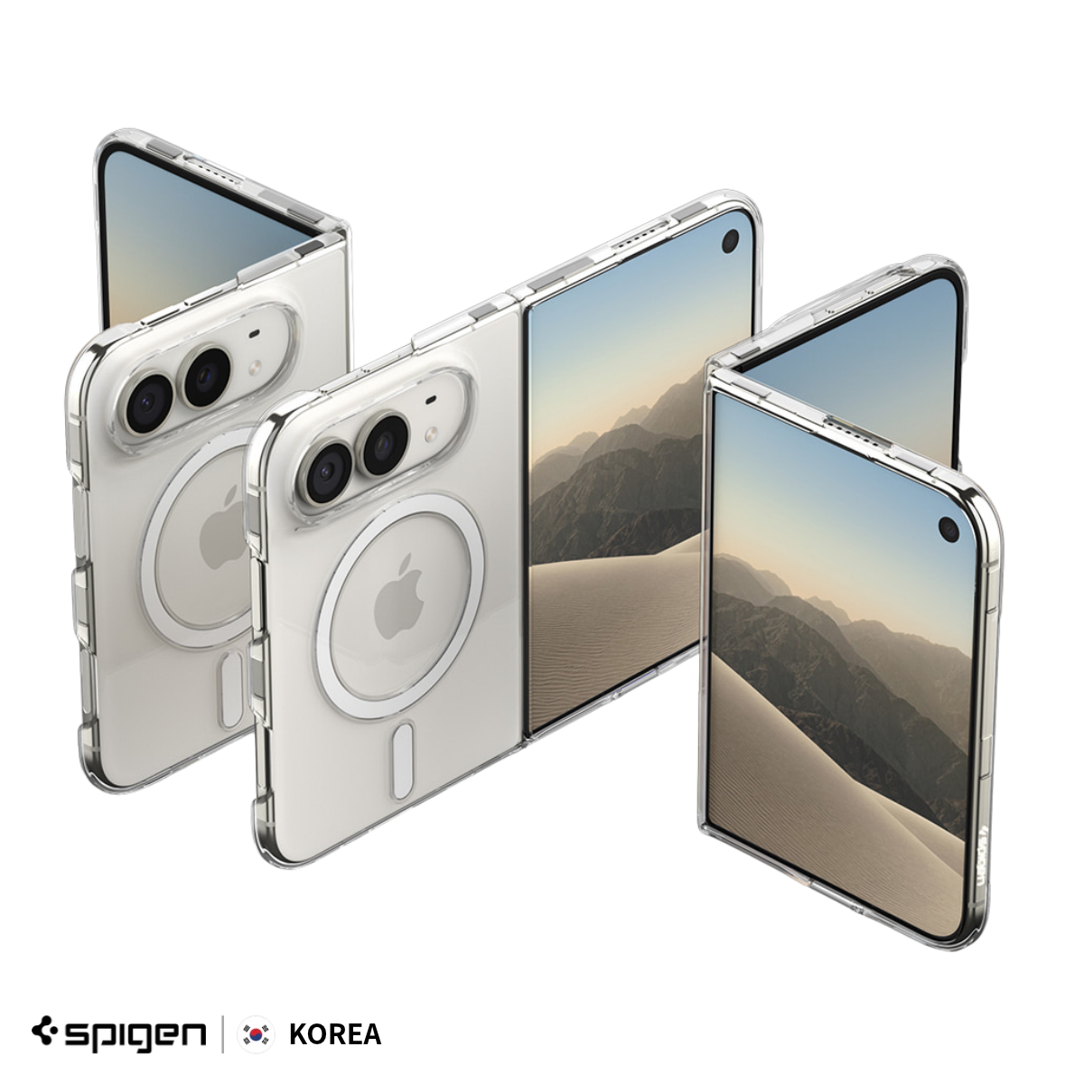 【韓國 Spigen】Air Skin (Mag Fit) iPhone Duo 保護殼 (原裝行貨)
