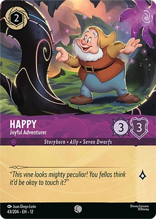Wilds Unknown - 43/204 Happy - Joyful Adventurer (Foil) C