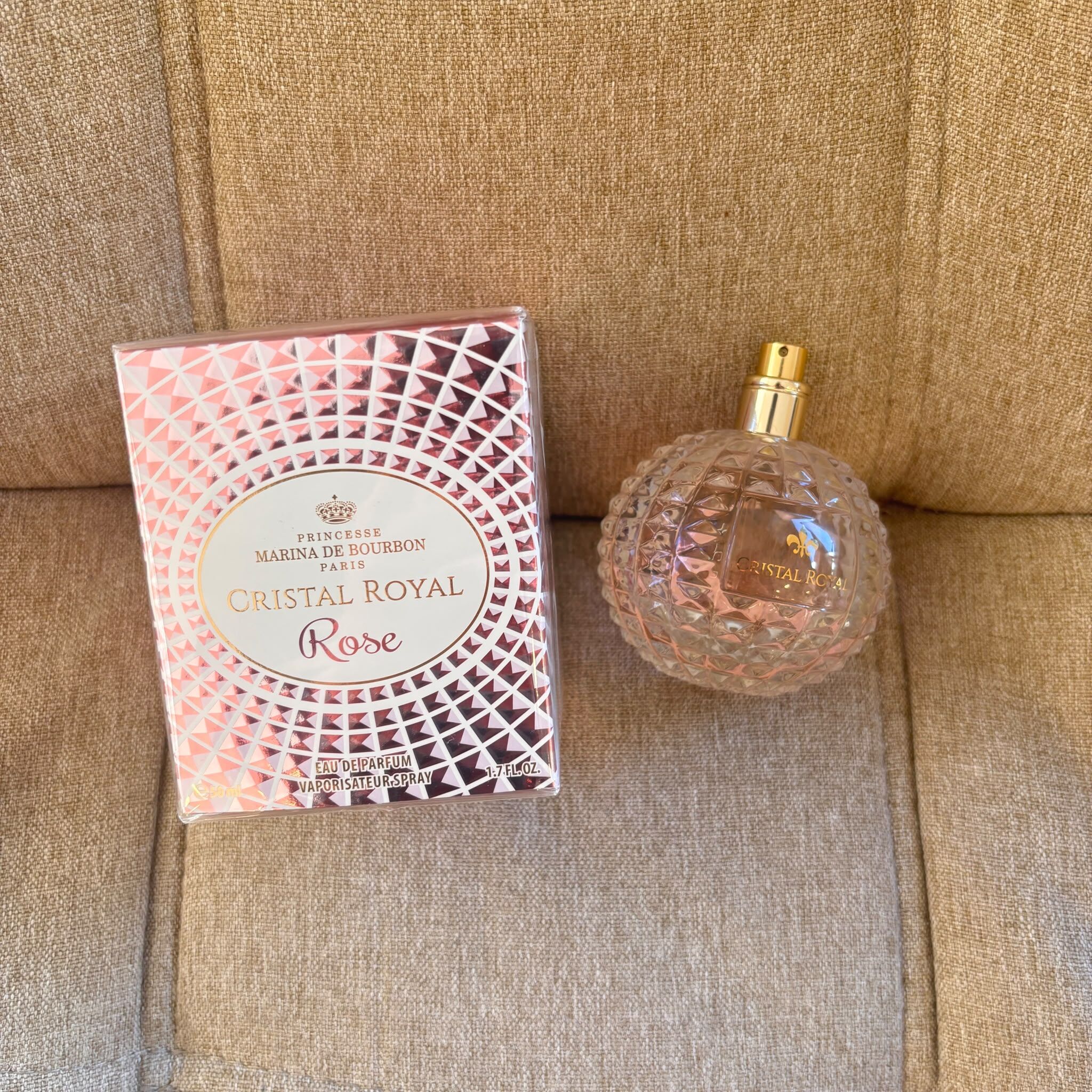 OTH-LLG1008-042 Princesse Marina de Bourbon Cristal Royal Rose Eau de Parfum 50 ml (A42)