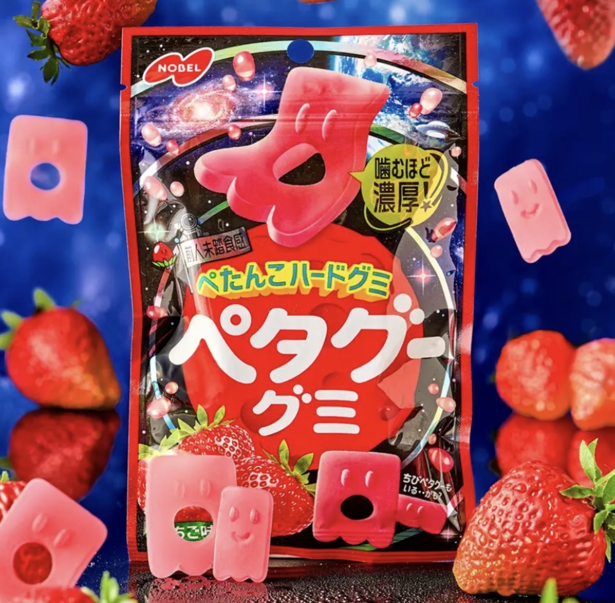 【最新發售】JP 鬼鬼造型煙韌軟糖 濃厚提士多啤梨 50g 3204 TK261008