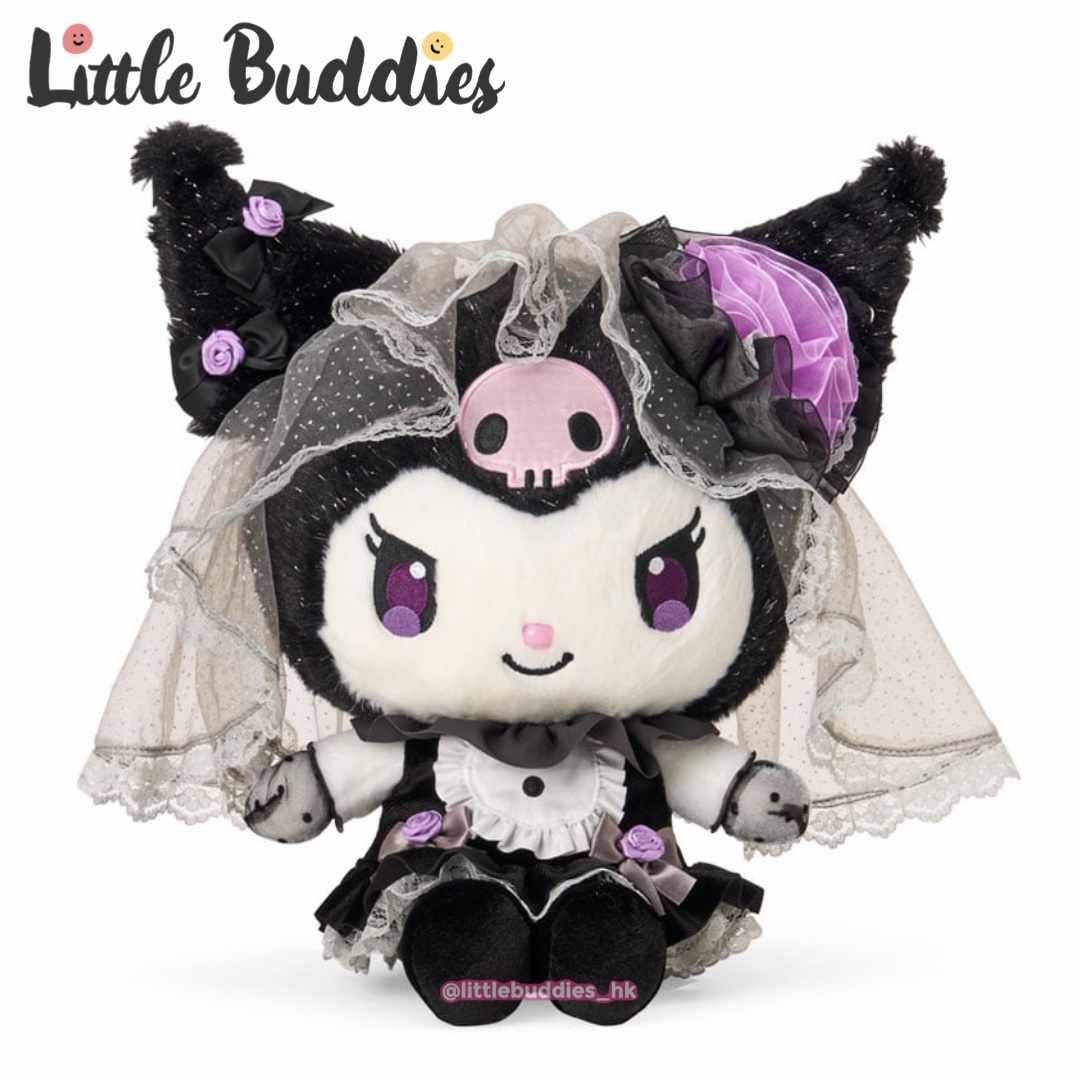 日本 Sanrio Kuromi 生日 單色時尚系列 公仔
