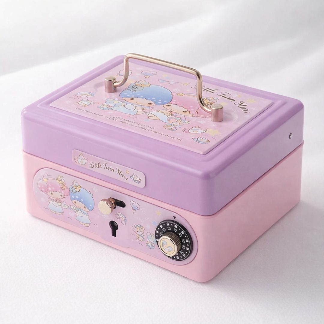 雙星仙子 Sanrio| 夾萬連密碼鎖及鎖匙