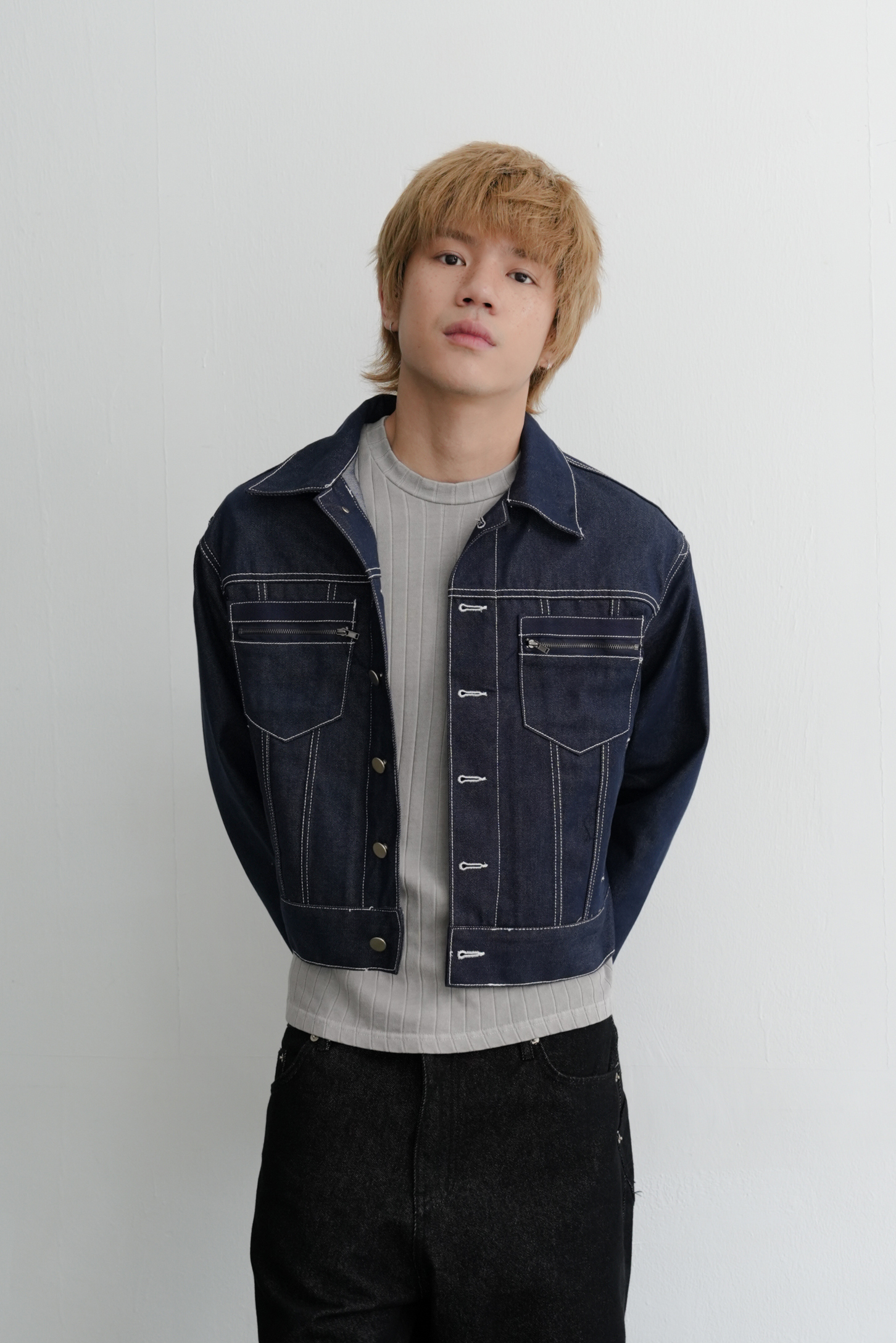 roke non fade denim jacket #外套