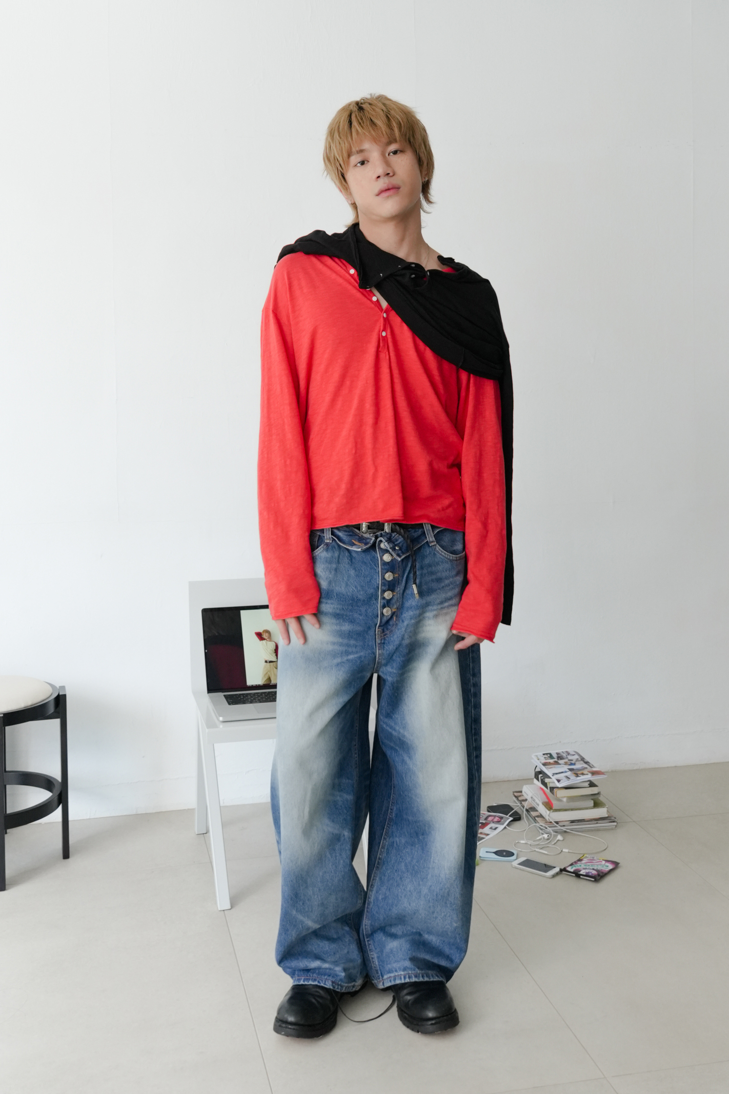 rye henley long sleeve tee #上衣