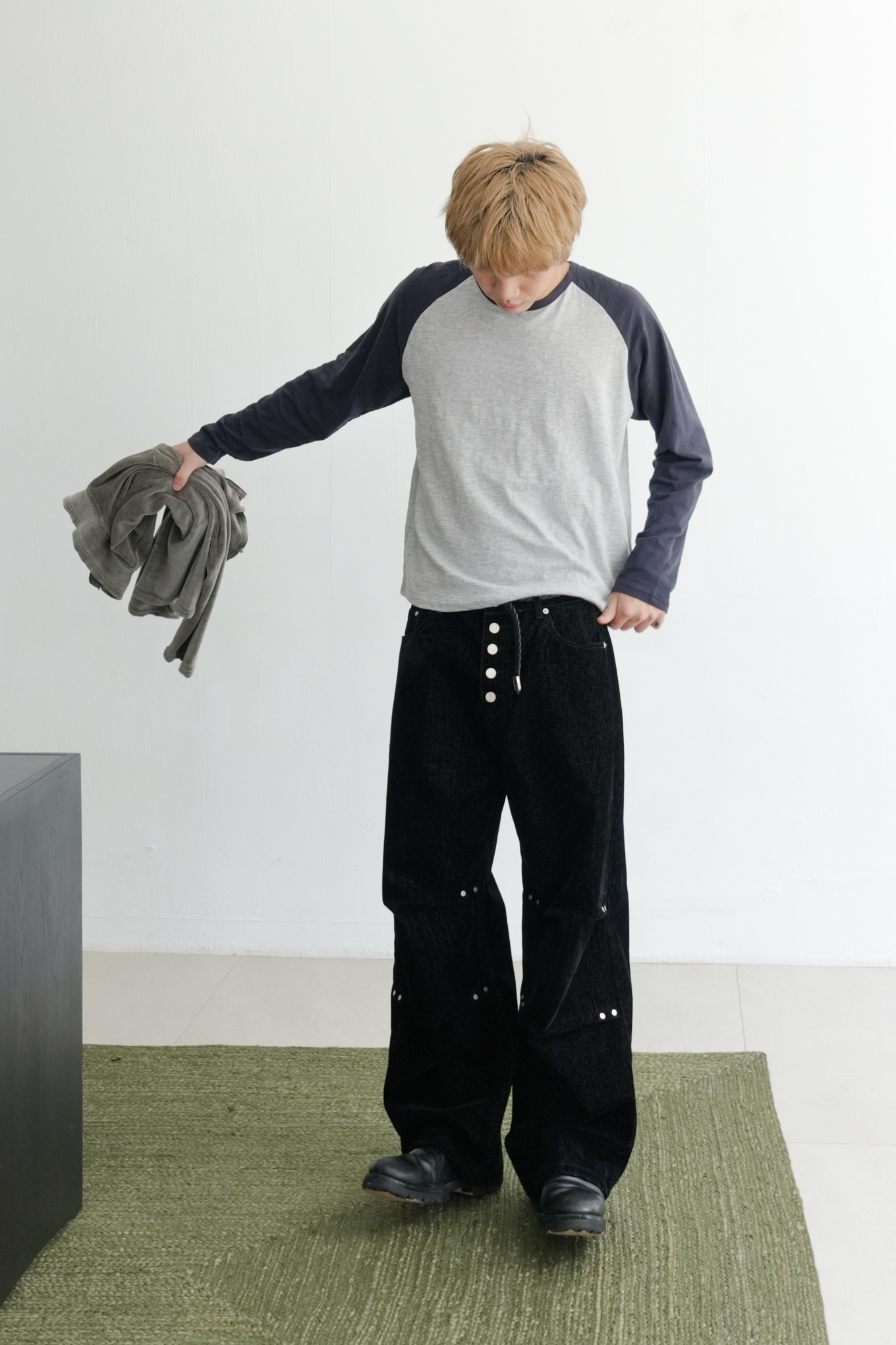 Slub Raglan Long Sleeve #上衣