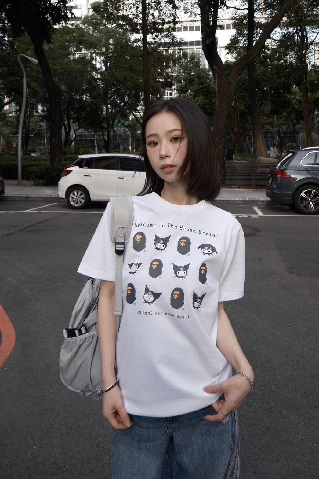 <極限量> BAPE X KUROMI TEE
