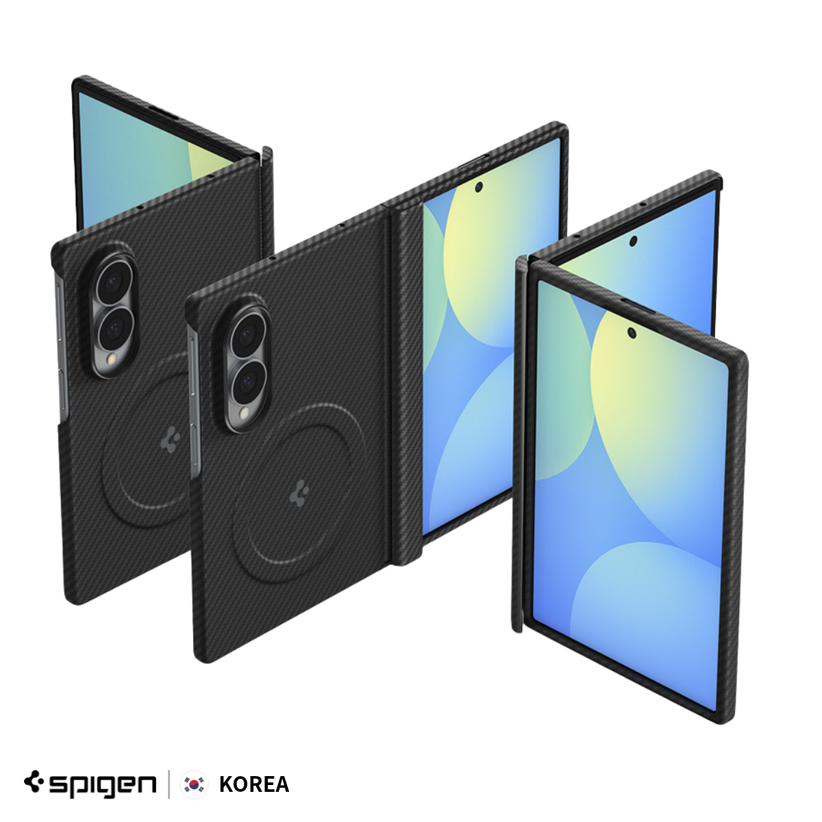 【韓國 Spigen】Air Skin Aramid MagFit Galaxy Z Fold 8 保護殼 (原裝行貨)
