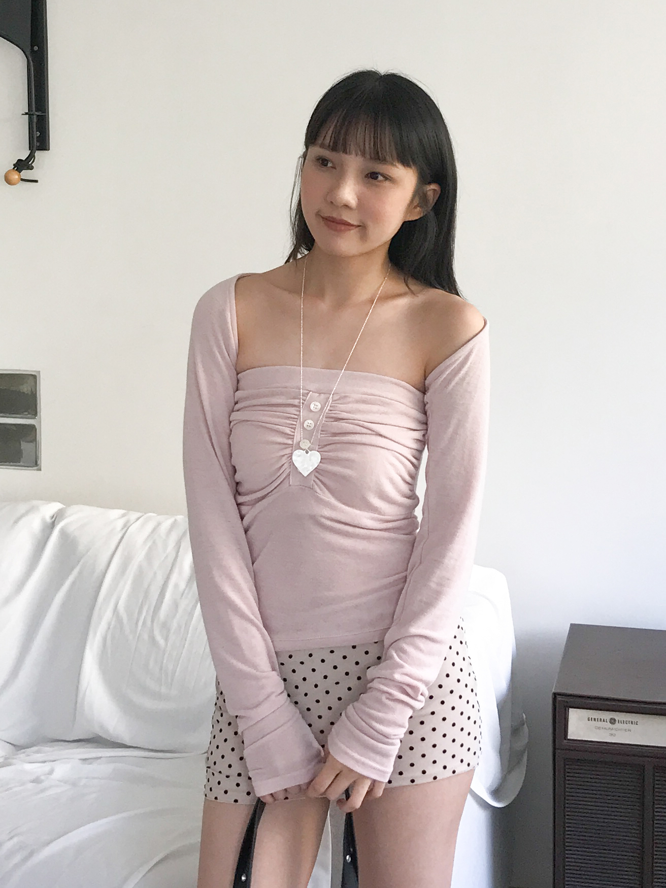 button top bolero set #上衣