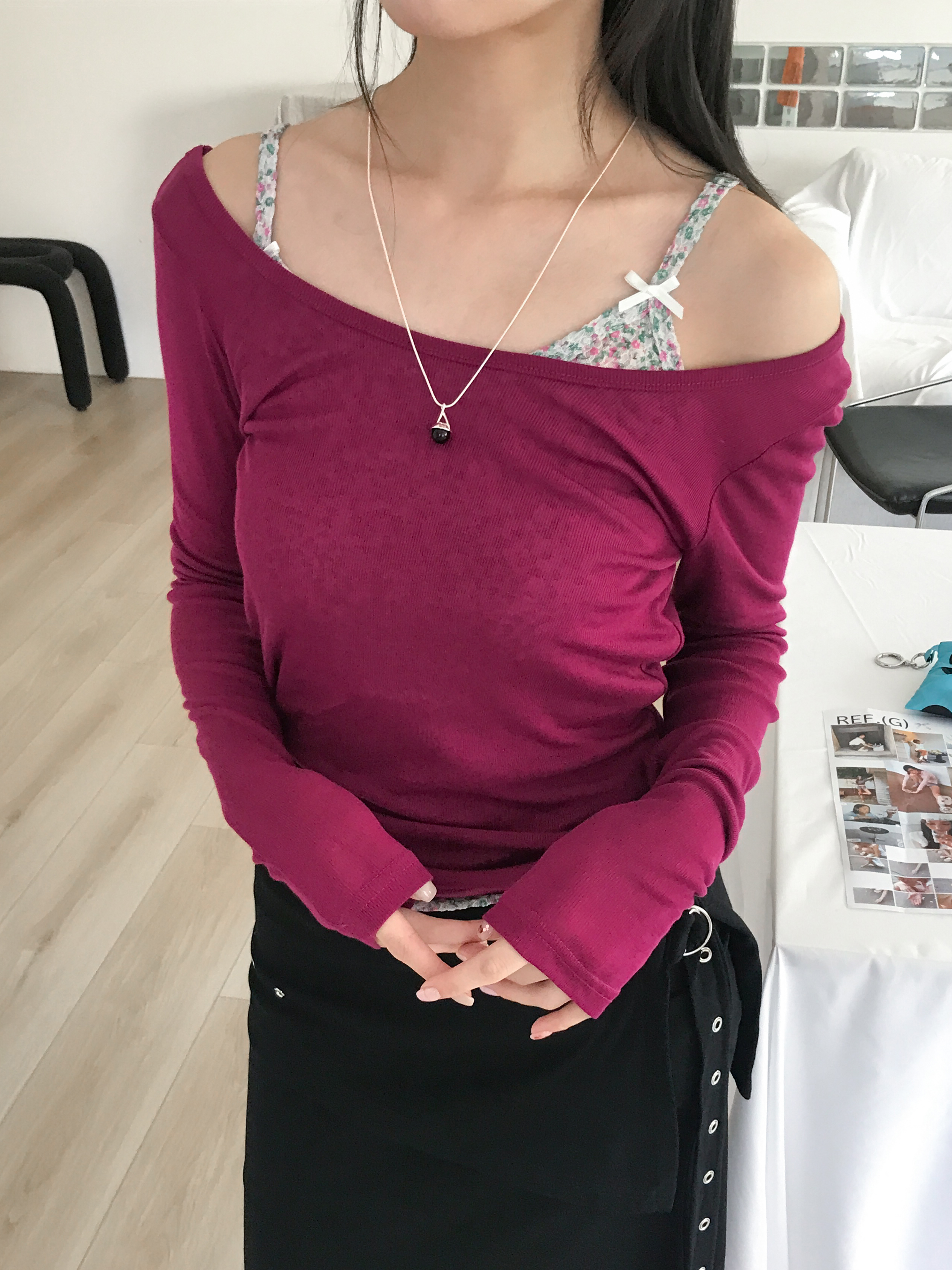 plain tee #上衣
