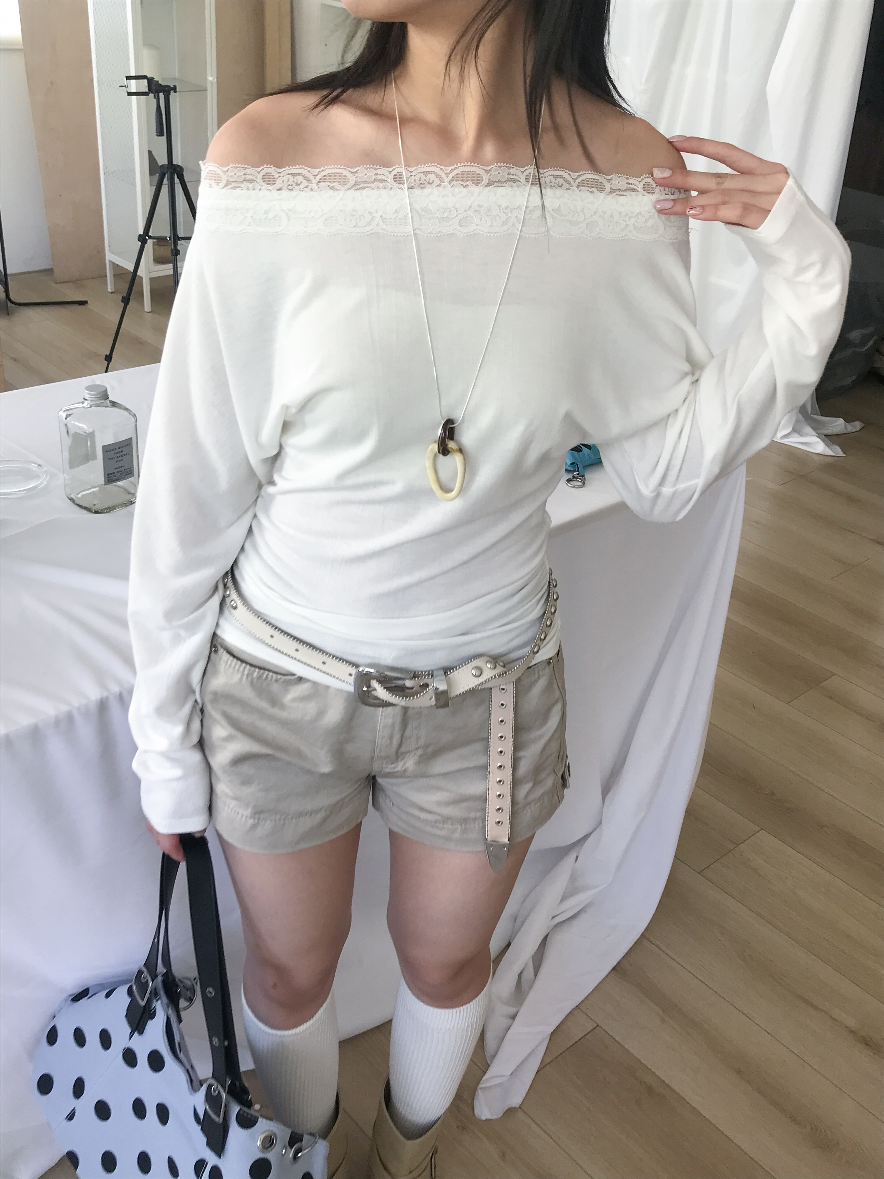 bli lace tee #上衣
