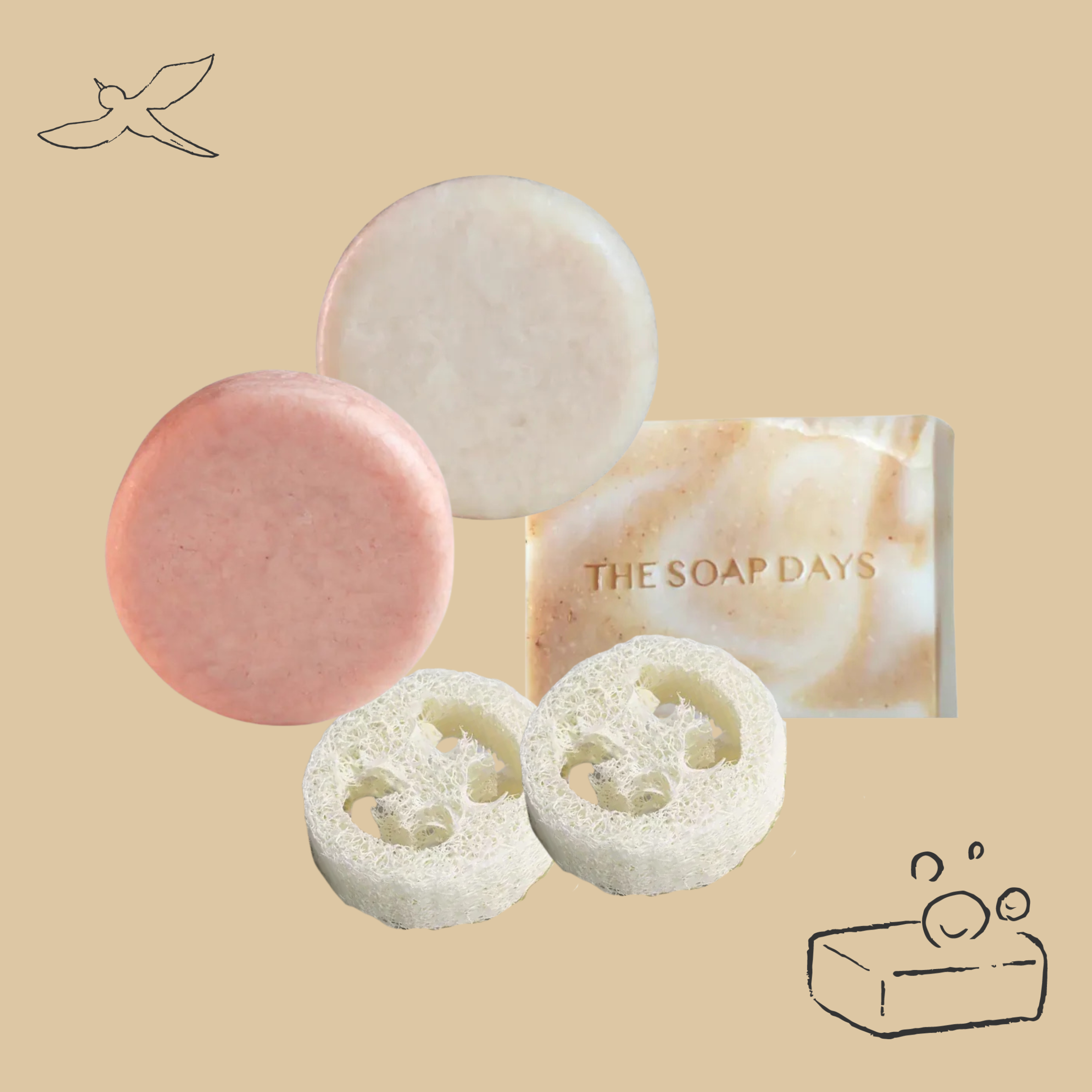 【優惠組合】The Soap Days 洗髮雙顆沐浴組