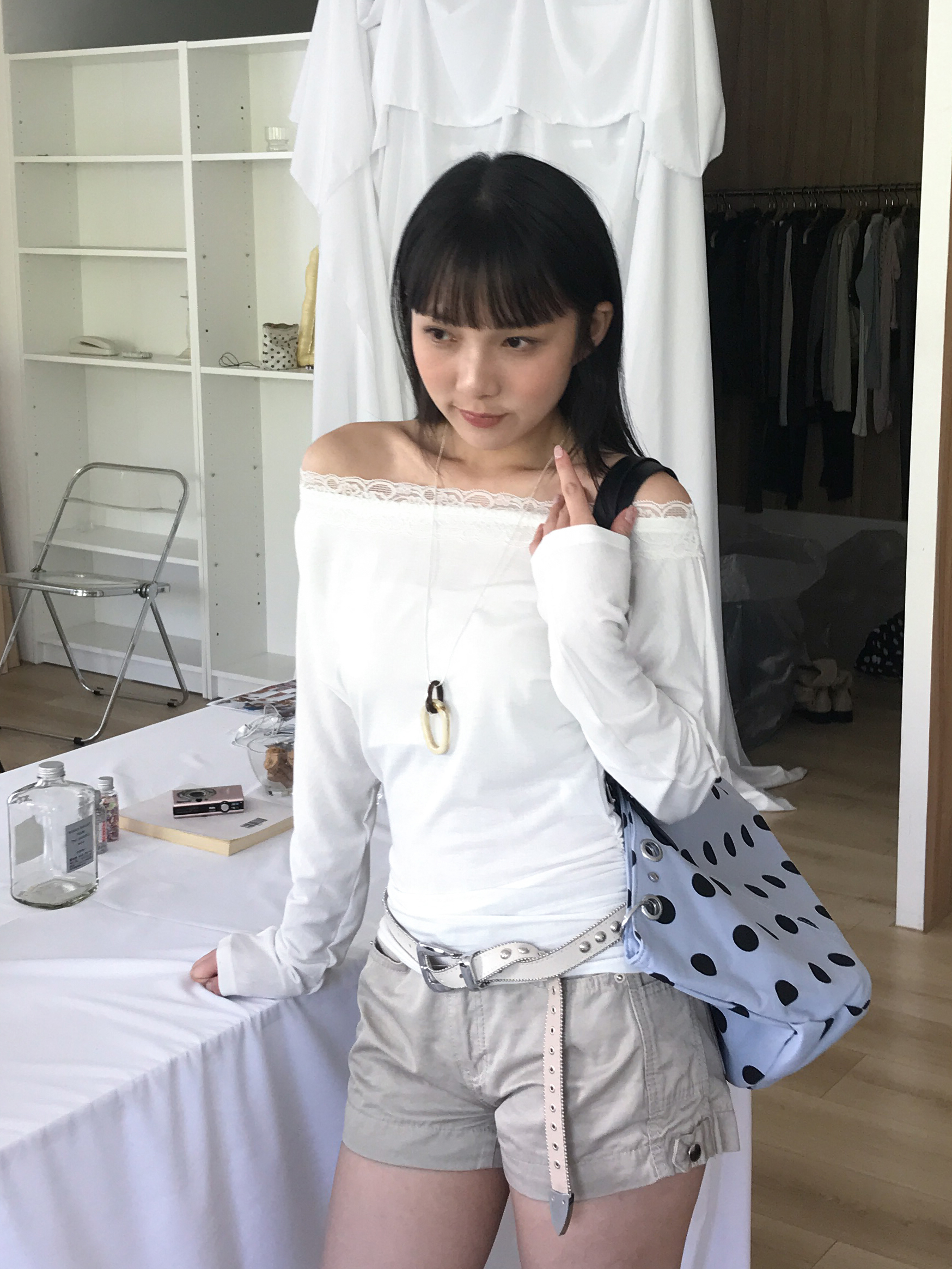 bli lace tee #上衣