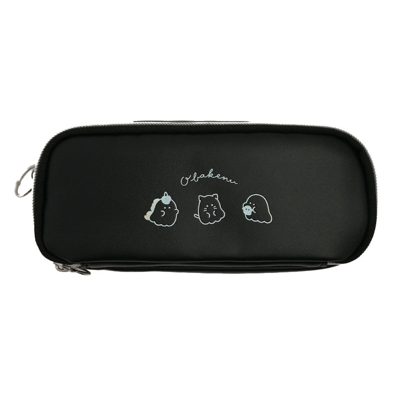 Obakenu Simple Design Pen Case (Black)