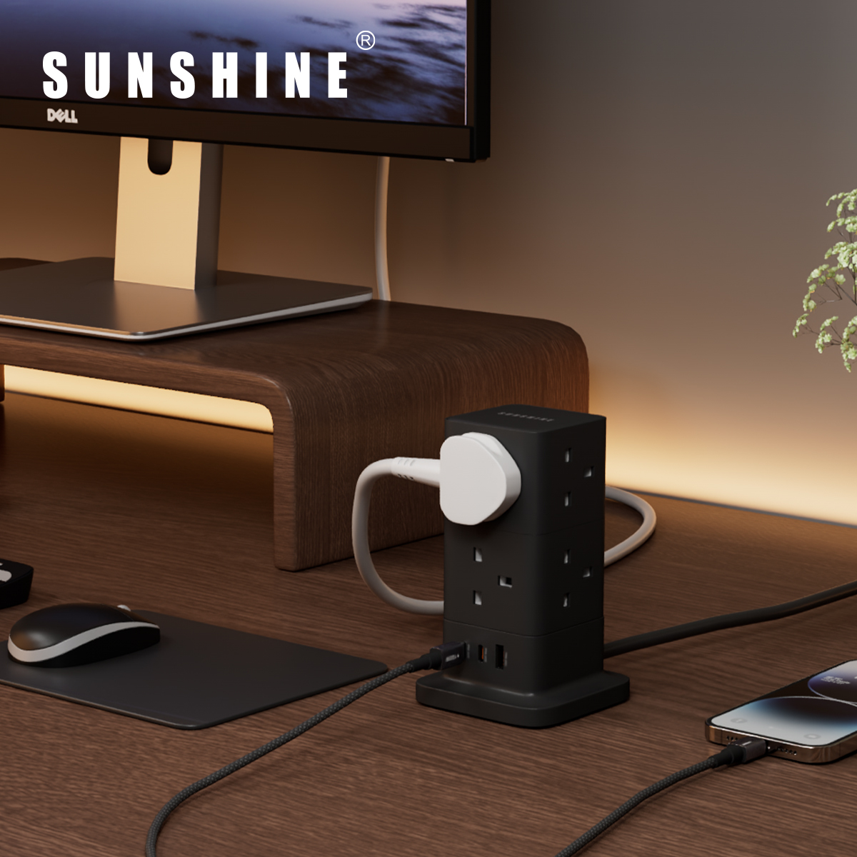 [Pre-sale] PD30W 11-Way ApexCharge GaN Power Tower (8AC+2C1A) [Estimated Arrival: End of October 2026]