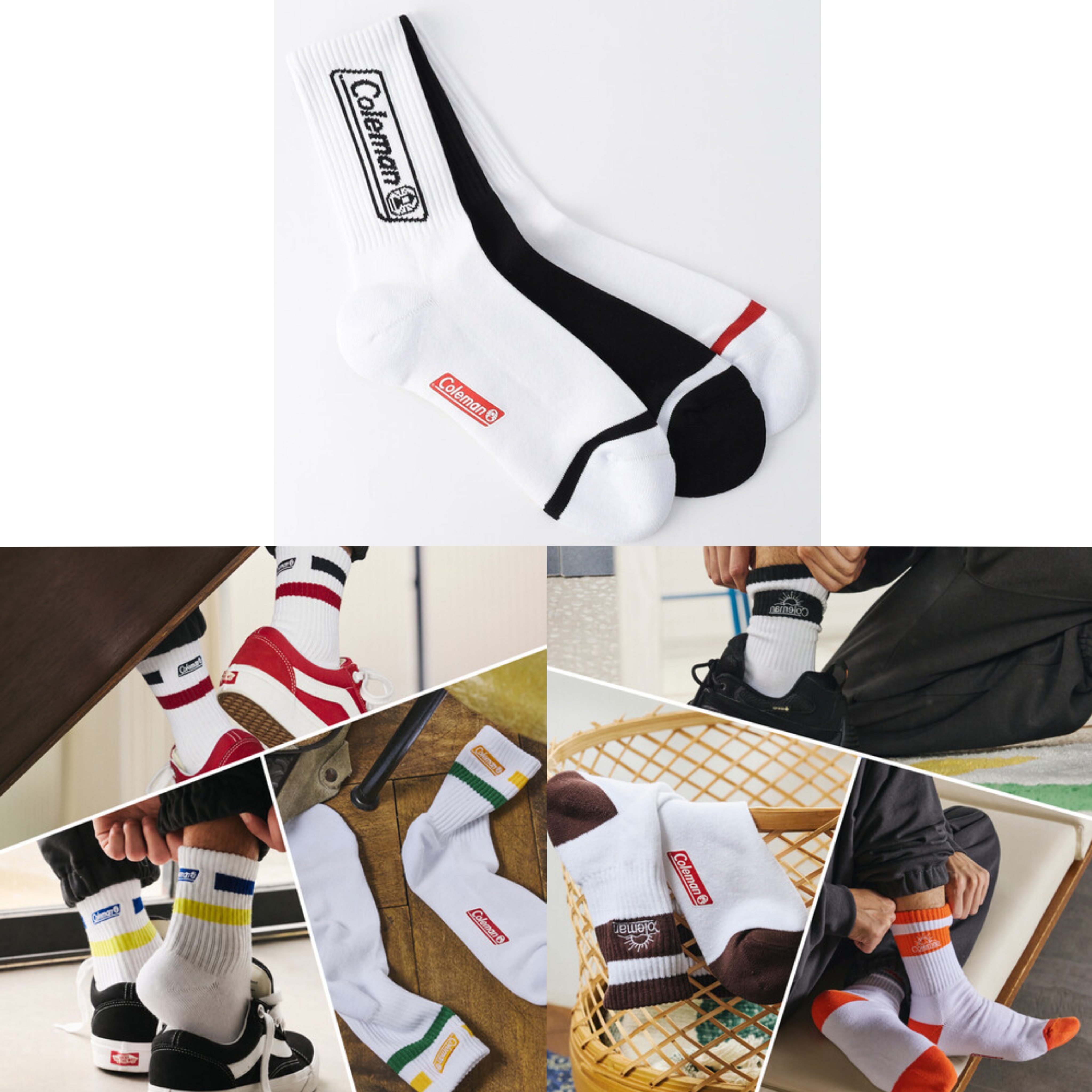 JP Coleman Set Pack Socks (1套3對）