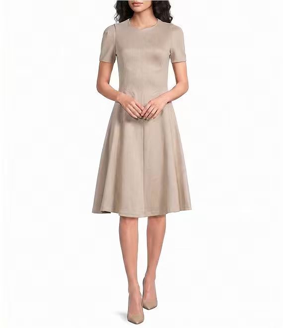 【預購】CALVIN KLEIN N100902 女裝連身裙 (駝色)