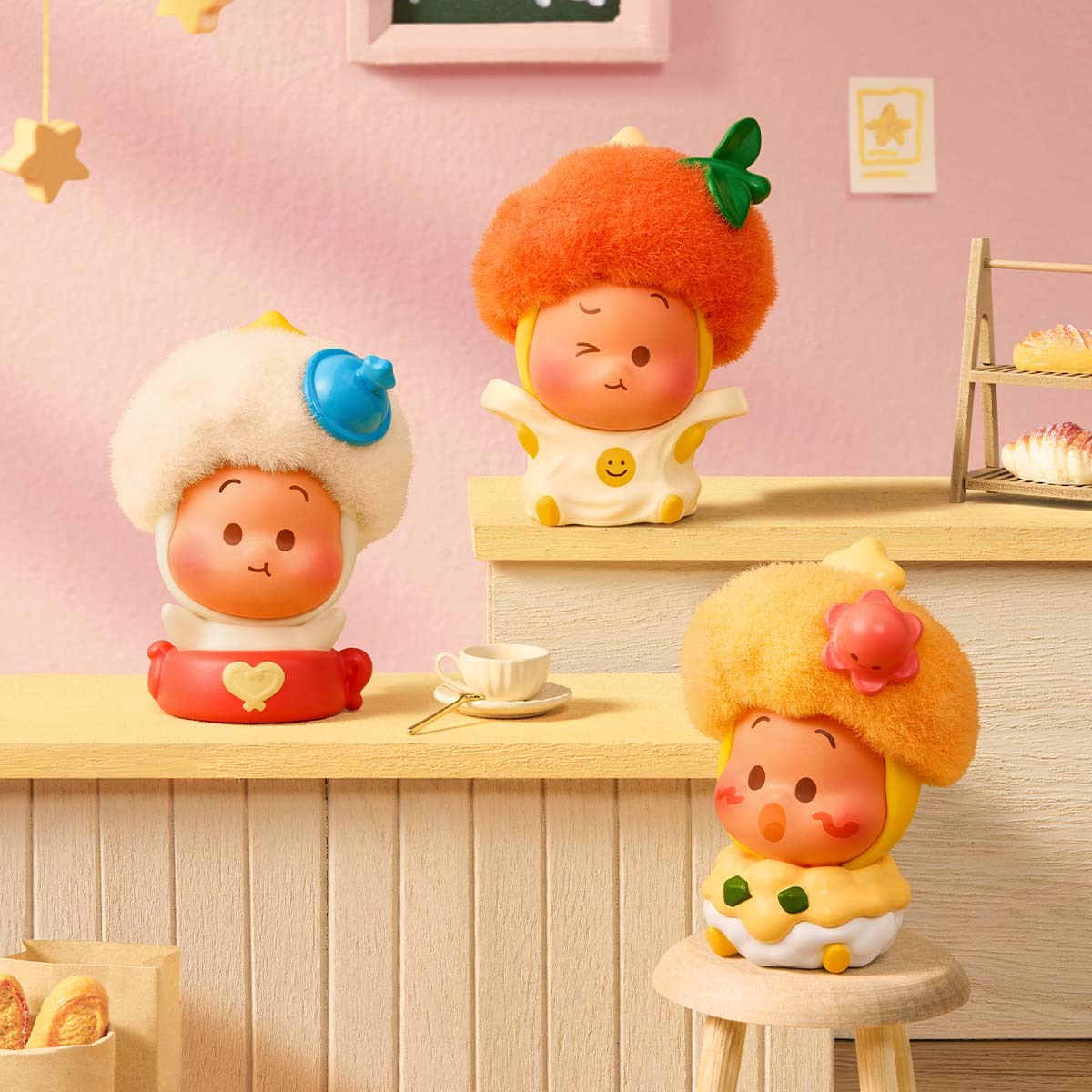 POP MART 泡泡瑪特 星星人好好生活系列公仔 泡泡萌粒