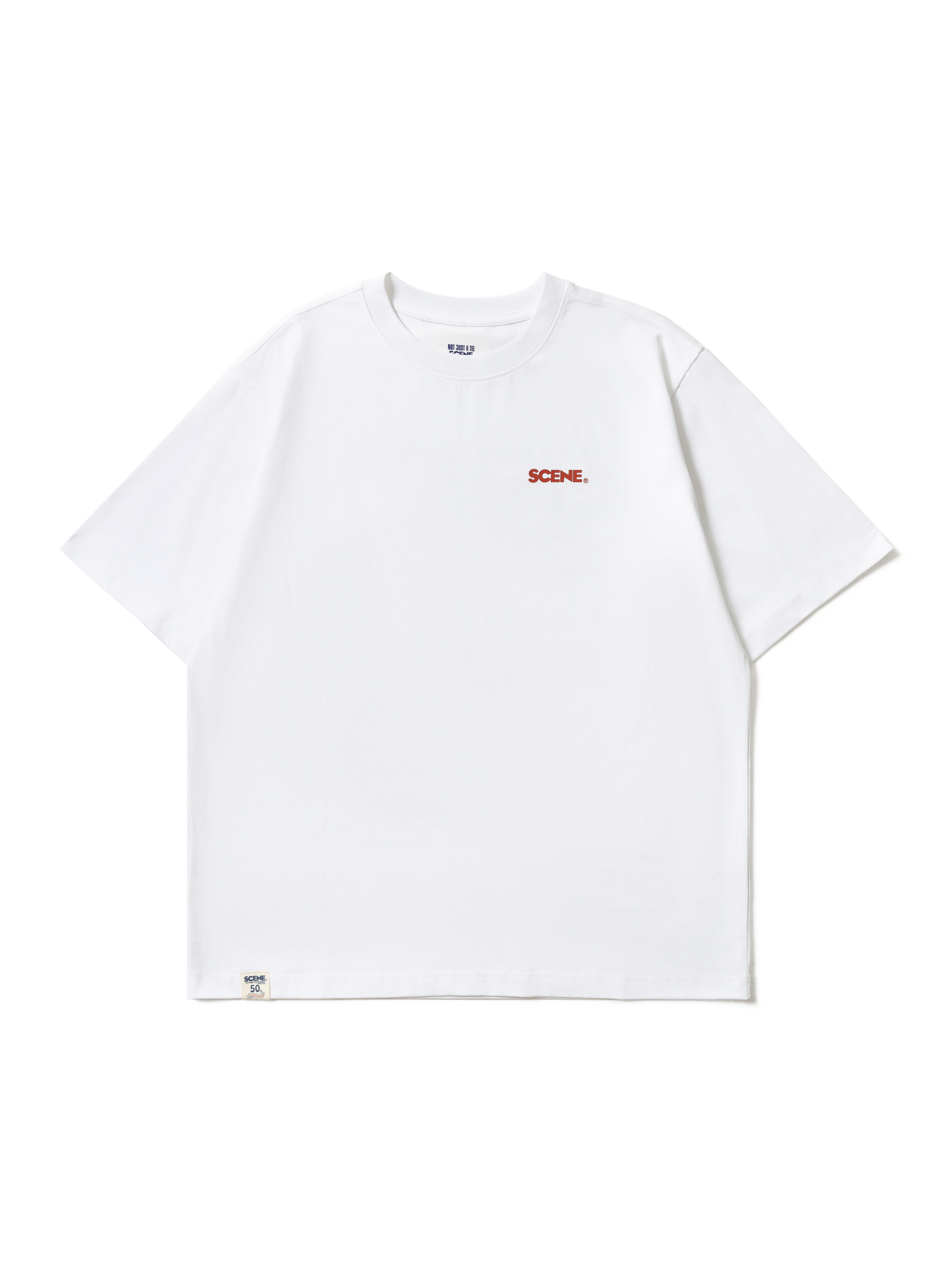 CLASSIC TEE // WHT_RED
