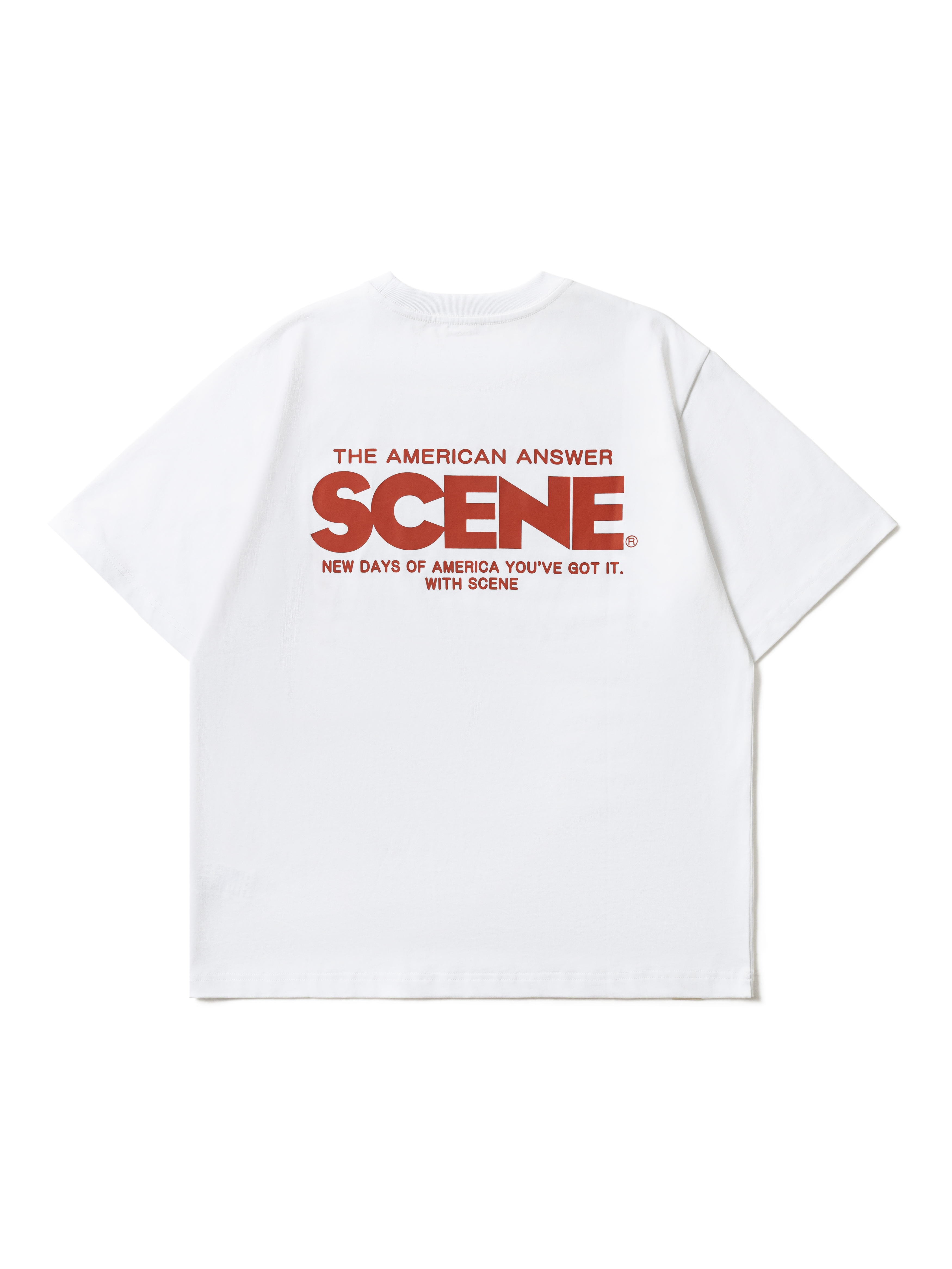 CLASSIC TEE // WHT_RED