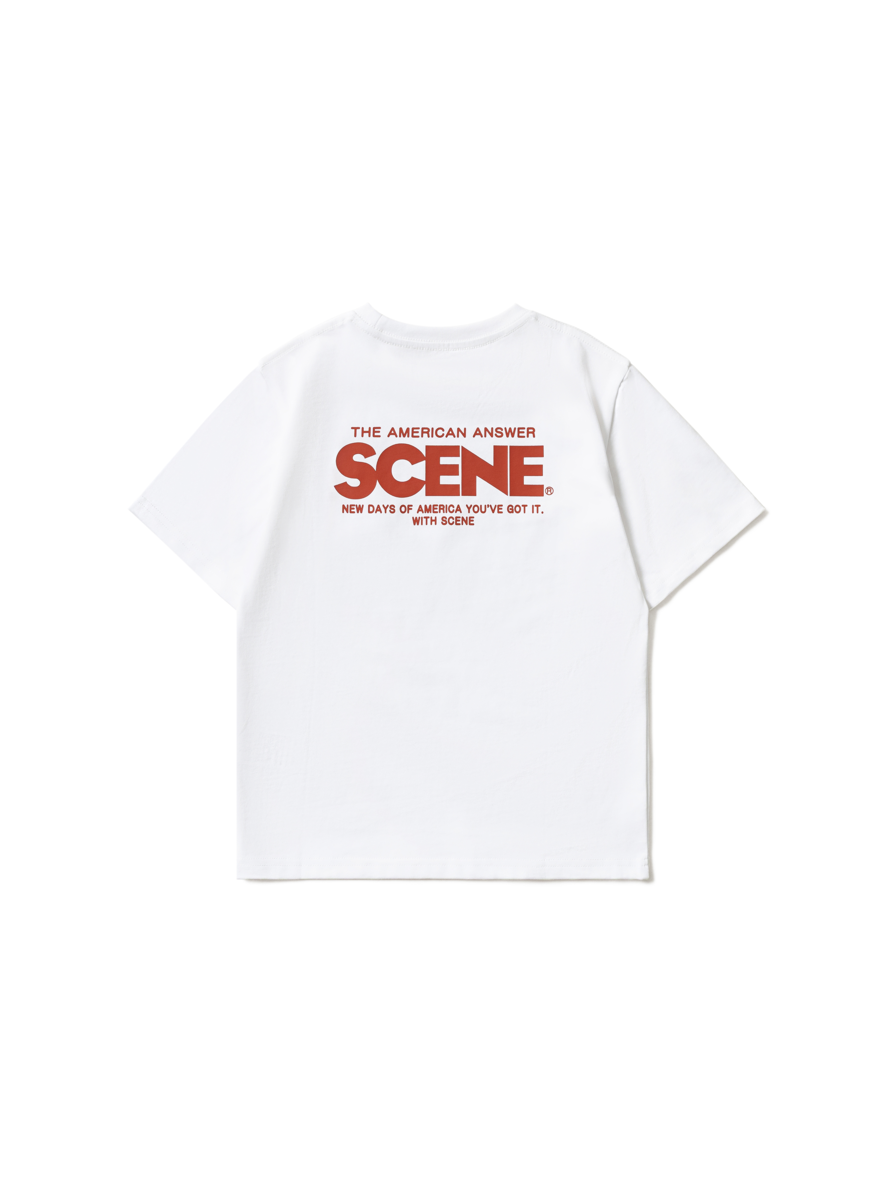 KID 50TH CLASSIC TEE // WHITE_RED