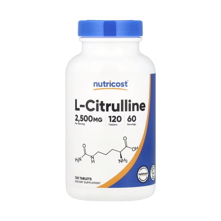 Nutricost, L-Citrulline, 120 Tablets (1,250 mg per Tablet)