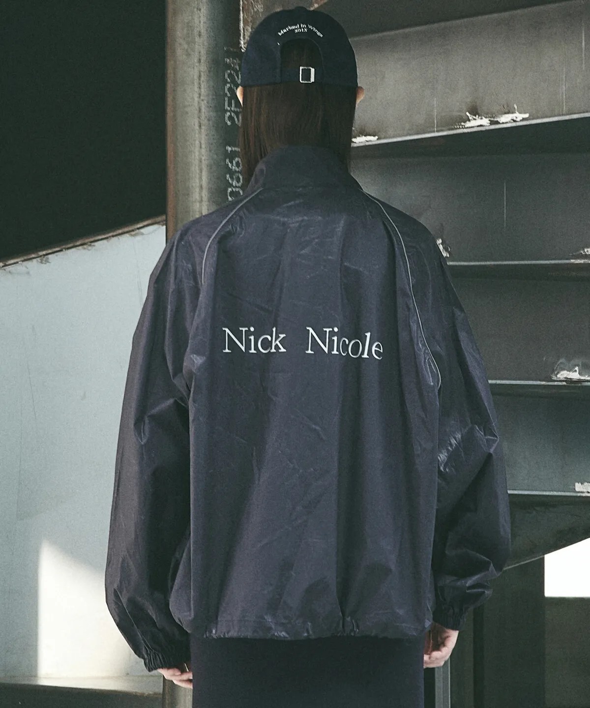 【OWN】Nick&Nicole Oversize 外套 滾邊 經典 薄款 單一尺寸 女生 黑色 灰色 深藍