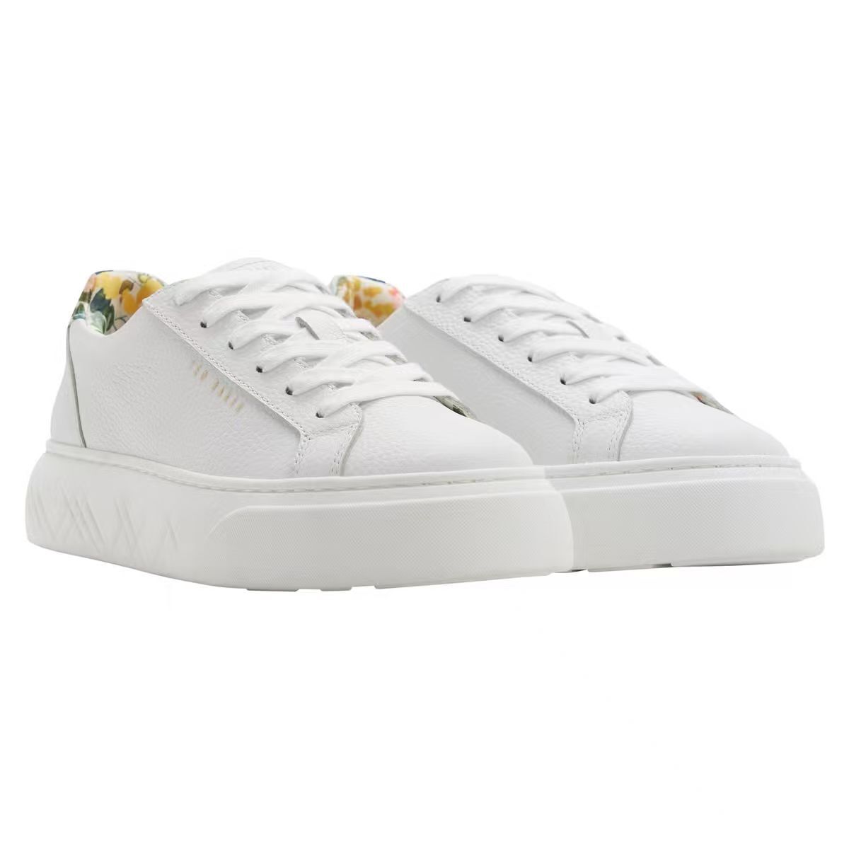 【預購】Ted Baker N100914 女裝休閒板鞋 (白色配花卉後跟)