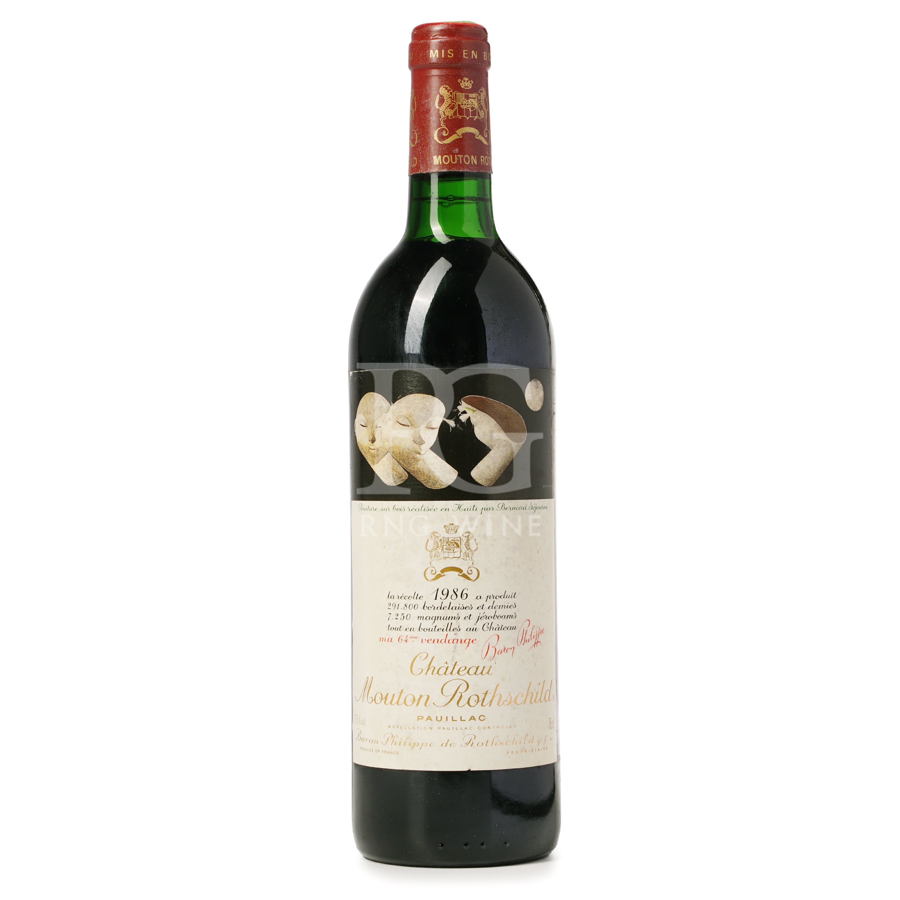 Chateau Mouton Rothschild 1986 (RP100)