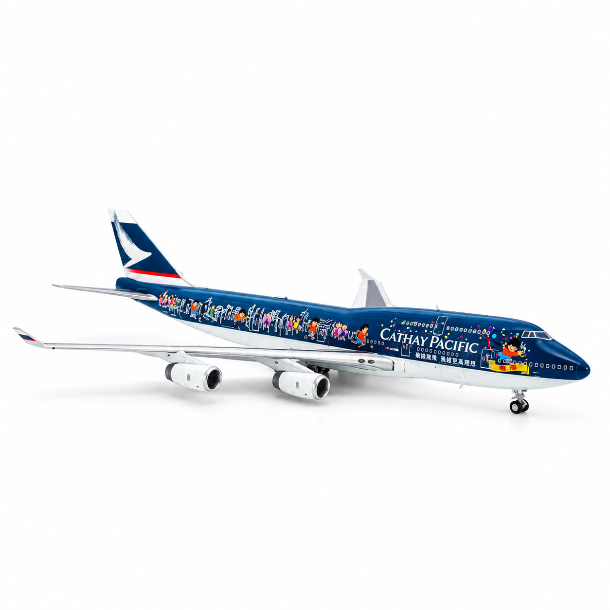 JC wings 1/400 國泰航空 波音747-400 B-HOX 香港精神號