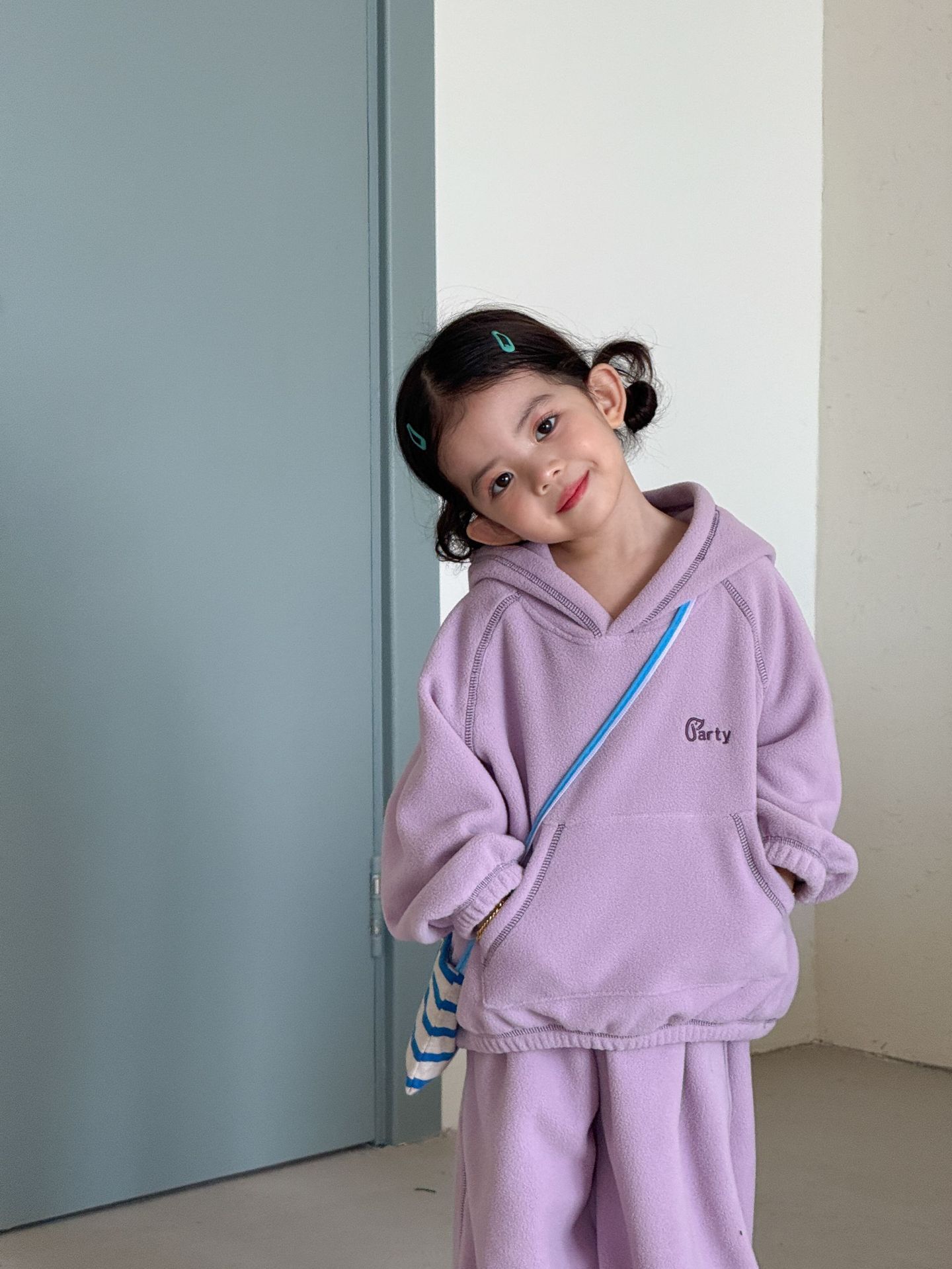 糖果派對 加絨套裝2件組
