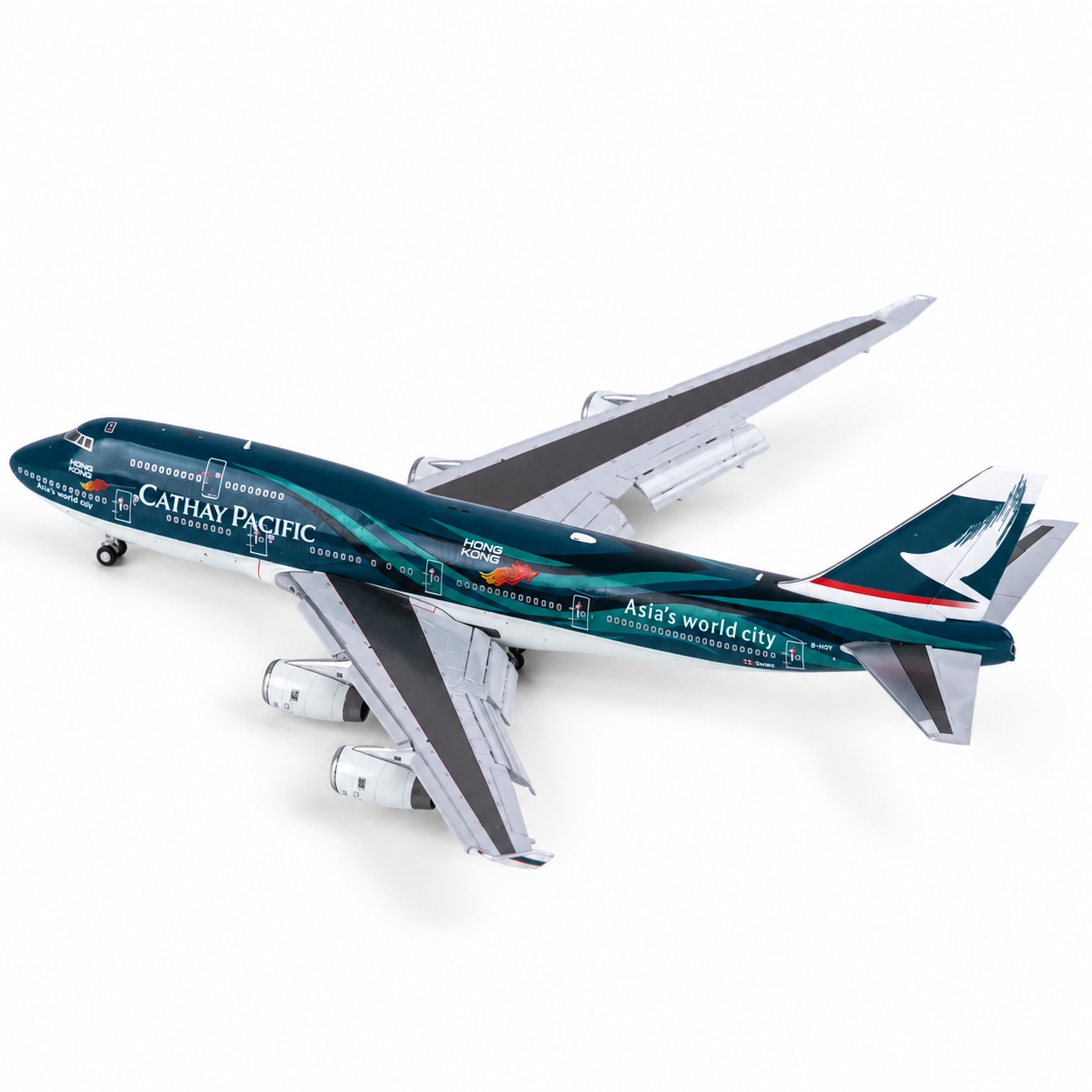 JC wings 1/400 國泰航空 波音747-400 B-HOY 亞洲國際都會彩繪