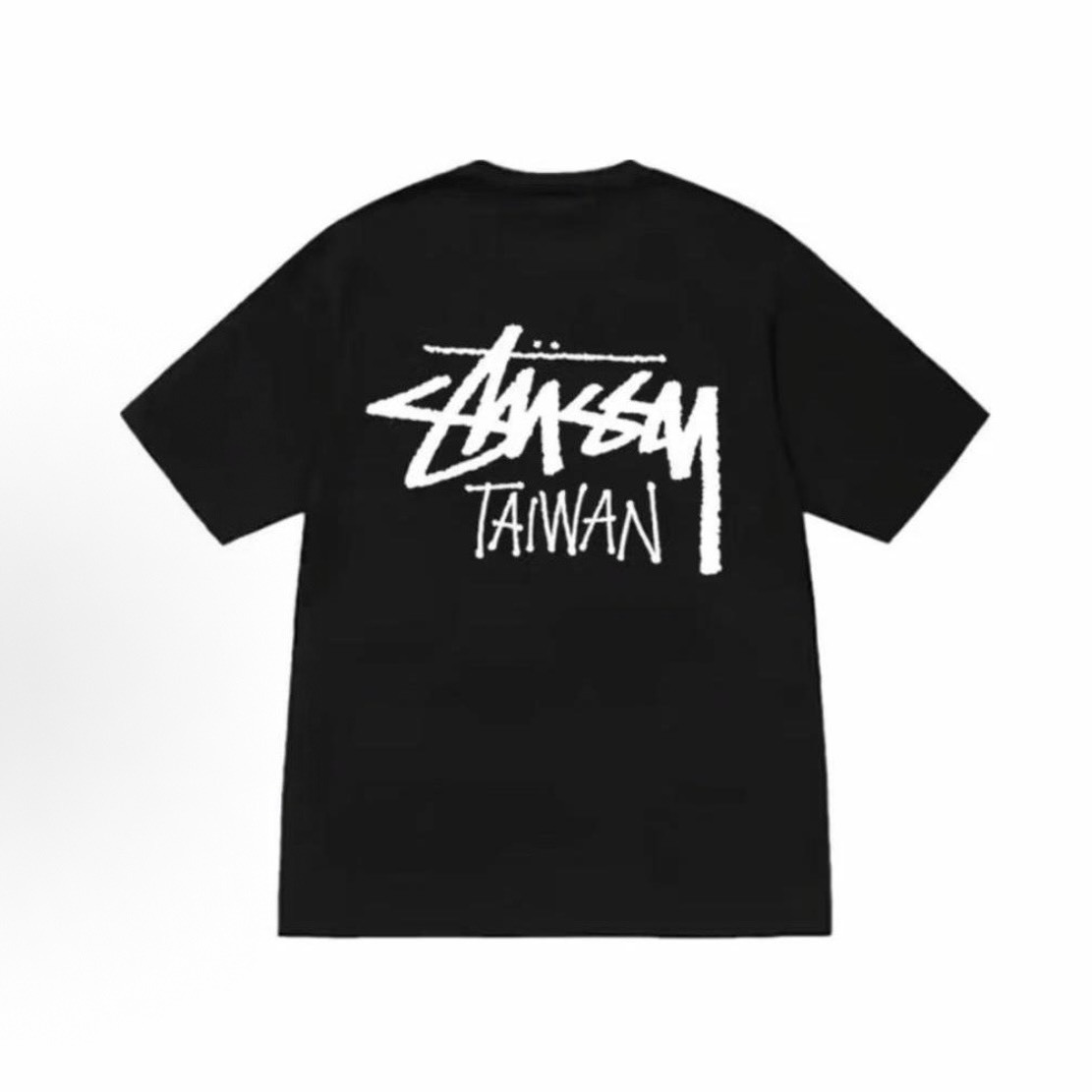 STUSSY TAIWAN TEE 台灣限定 短Ｔ 黑色 -3903985
