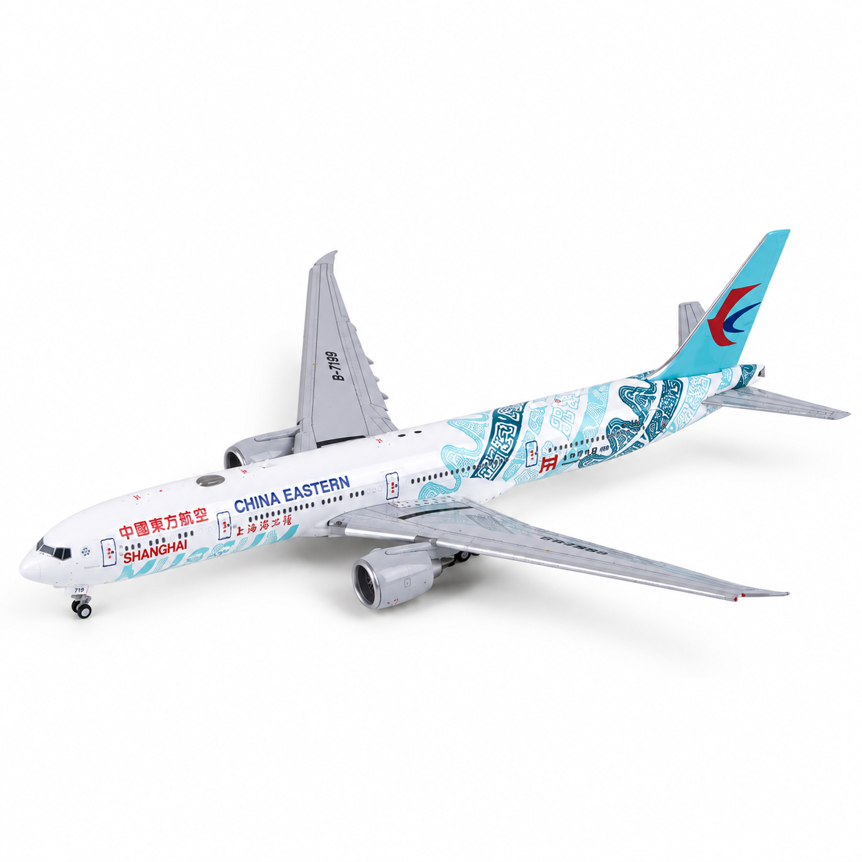 JC wings 1/400 中國東方航空 波音777-300(ER) B-7349 上海博物館彩繪