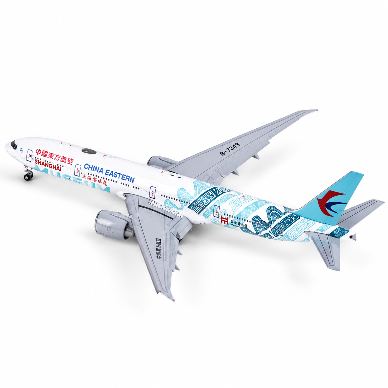 JC wings 1/400 中國東方航空 波音777-300(ER) B-7349 上海博物館彩繪
