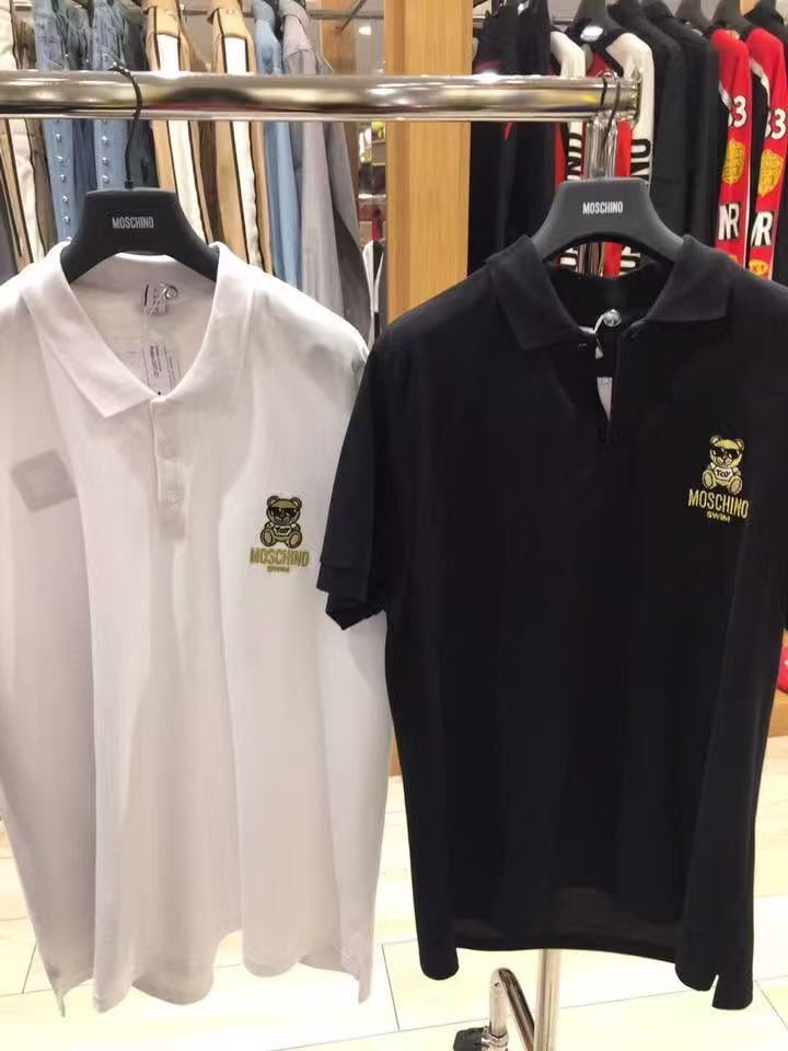 【預購】S100901 Moschino 泰迪熊polo短袖上衣