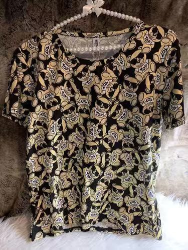 【預購】S100903 Moschino 滿版墨鏡泰迪熊短袖上衣