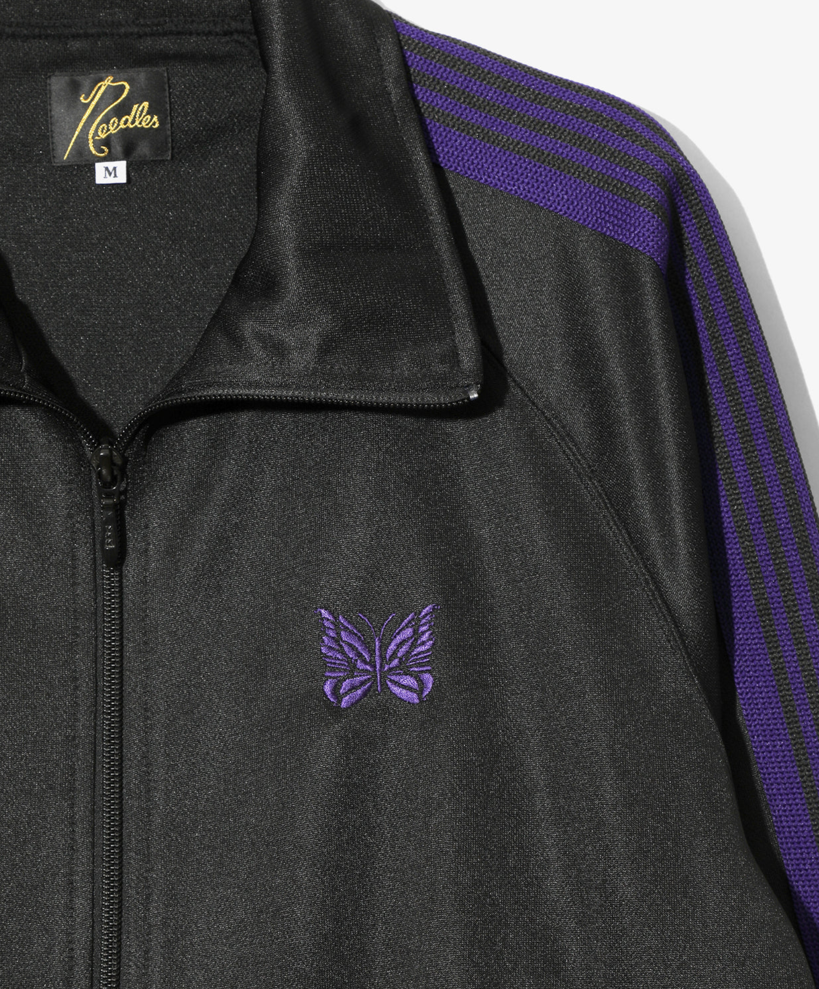 [現貨] NEEDLES H.D. Track Jacket Poly Smooth | Black