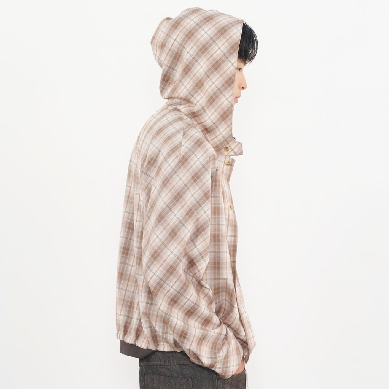 CHOIR Raglan Hooded Shirt 拉克蘭連帽 長袖襯衫 [MRSH01]