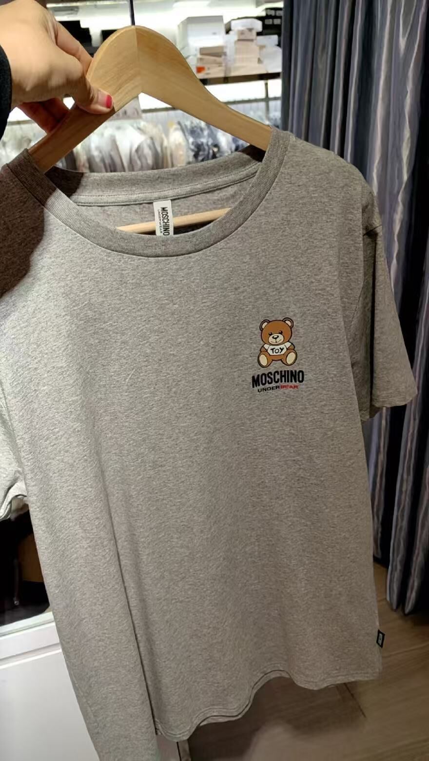 【預購】S100905 Moschino Underbear 泰迪熊圓領短袖上衣