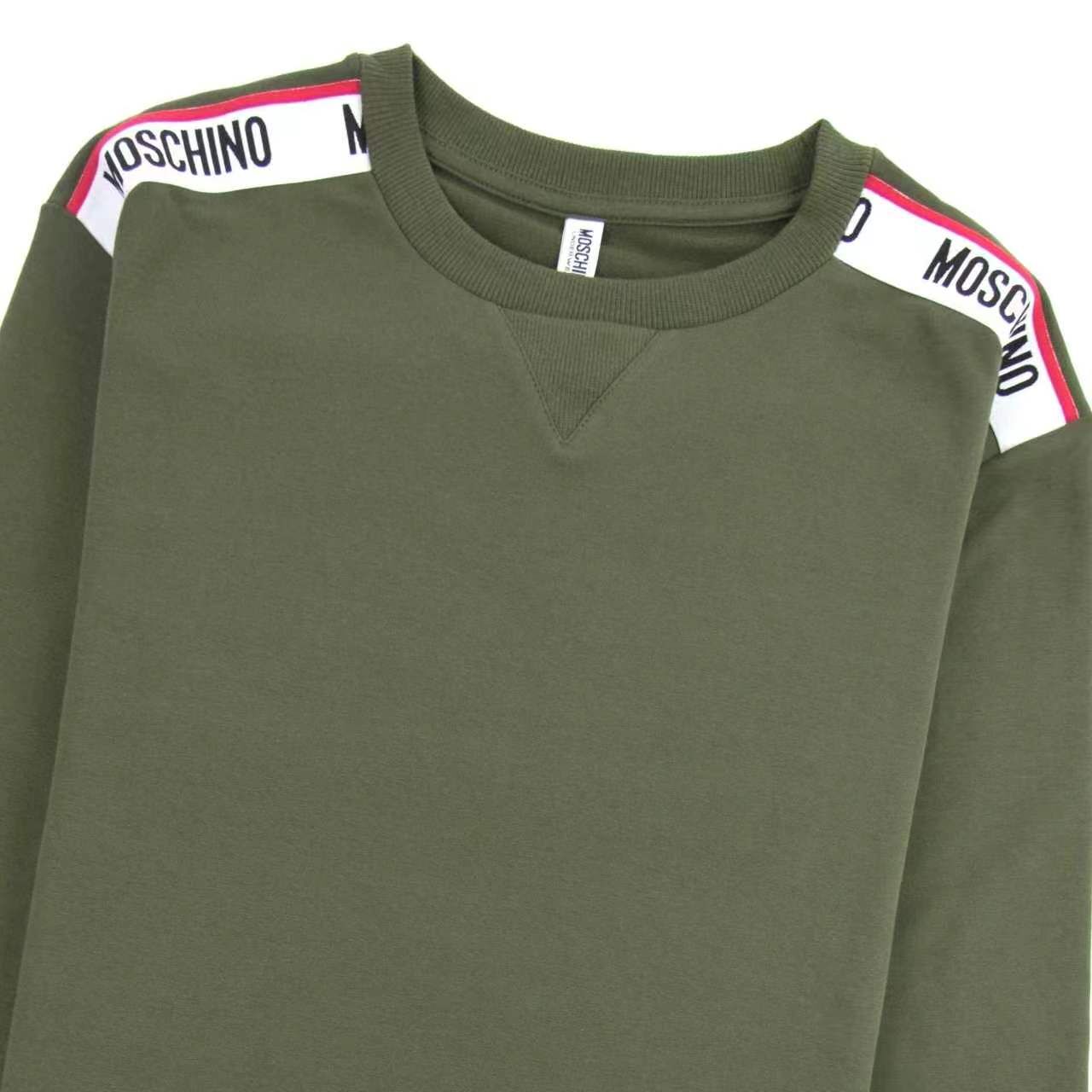 【預購】S100906 Moschino 圓領衛衣（綠色）