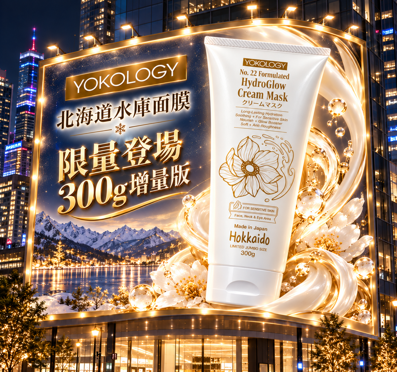 增量裝 (300g)  水庫面膜