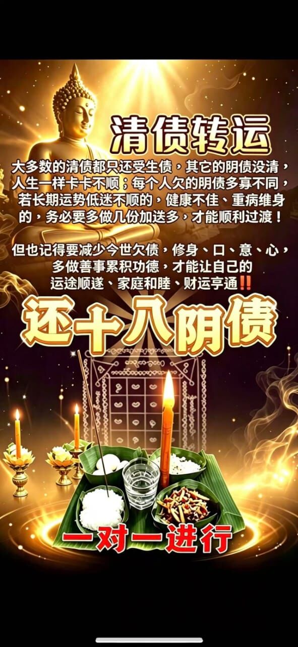 還十八陰債法事｜清債轉運・消災解厄 10/10