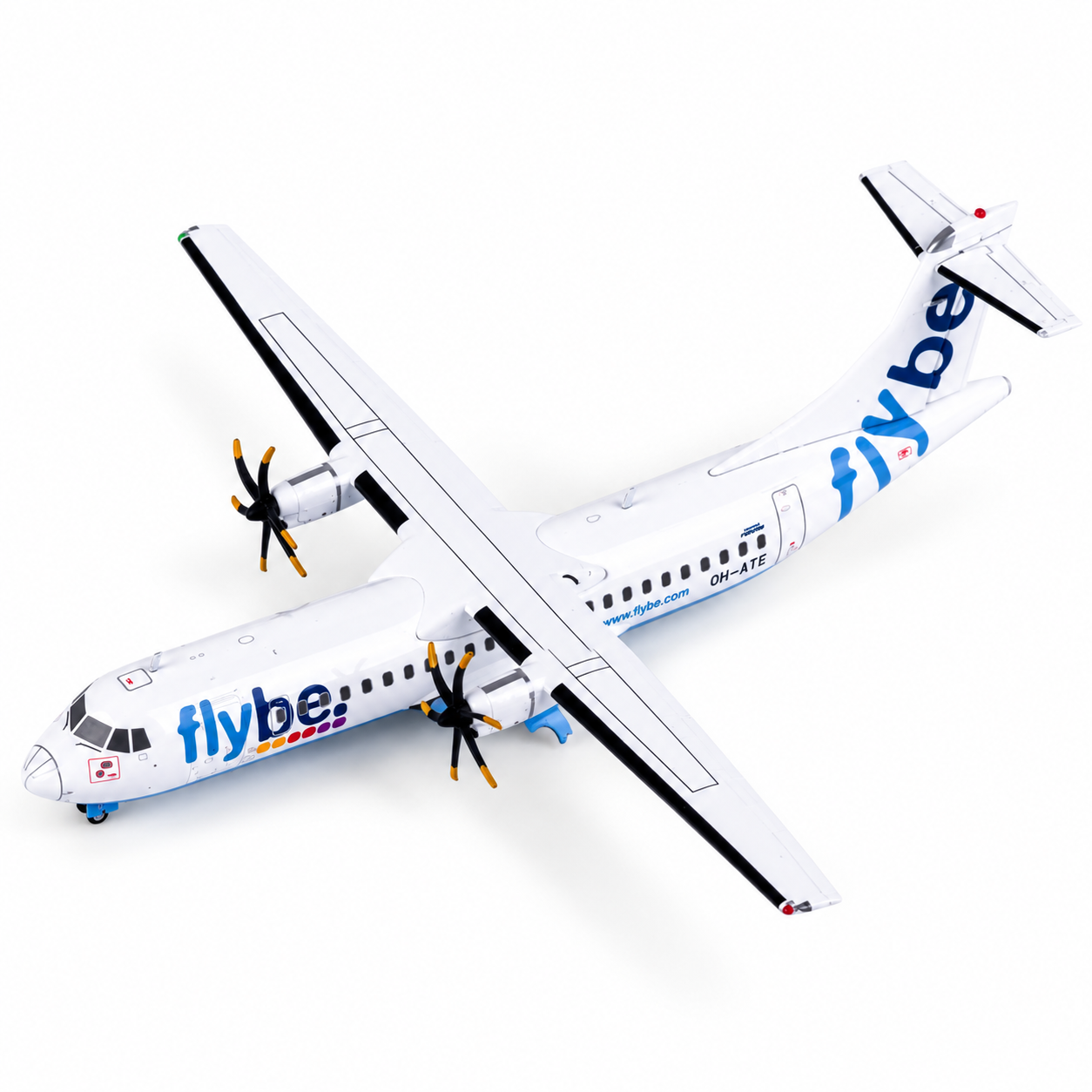 JC wings 1/200 Flybe 北歐航空 ATR72-500 OH-ATE 標準塗裝